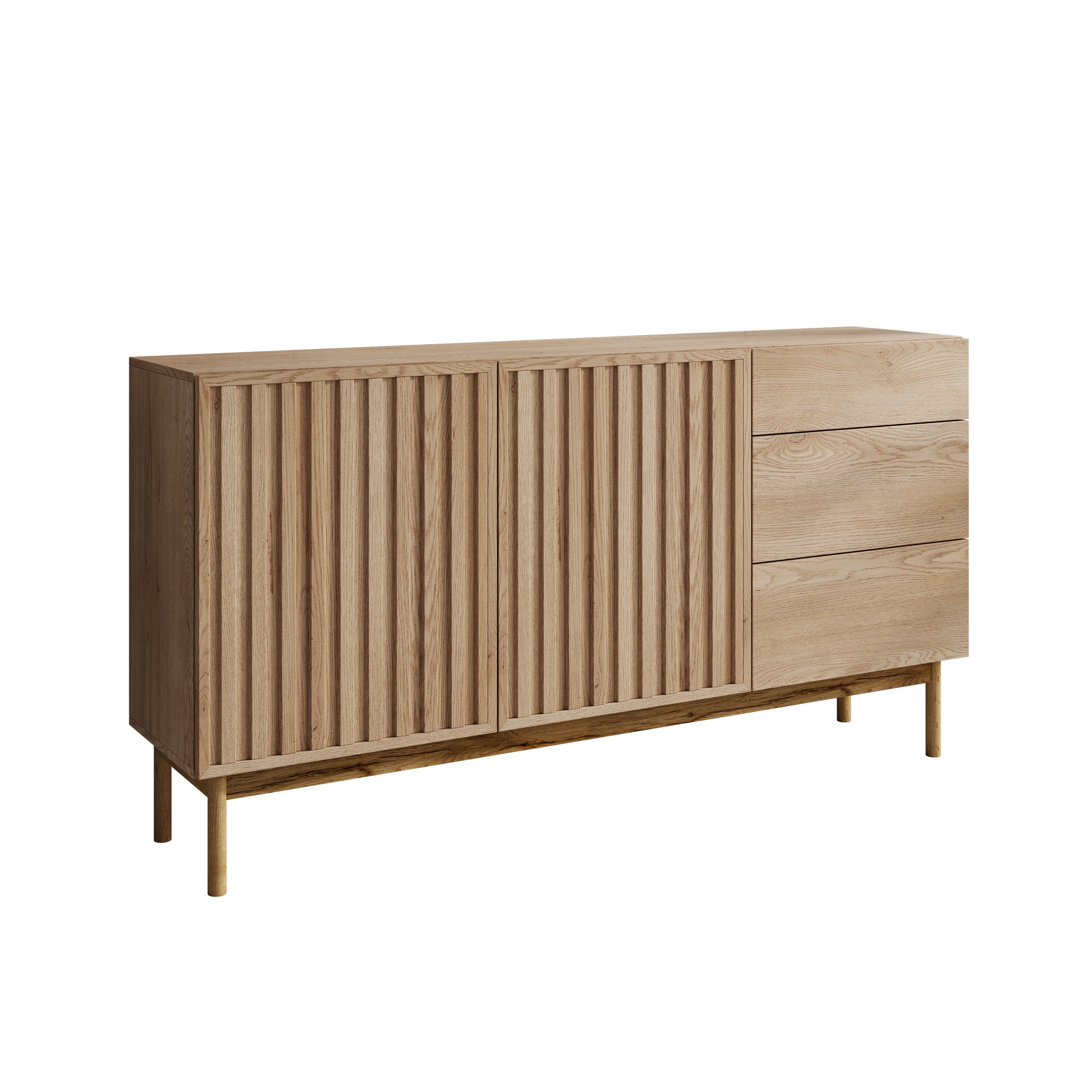 Storm - Dressoir - Eiken - 159x37x84 cm