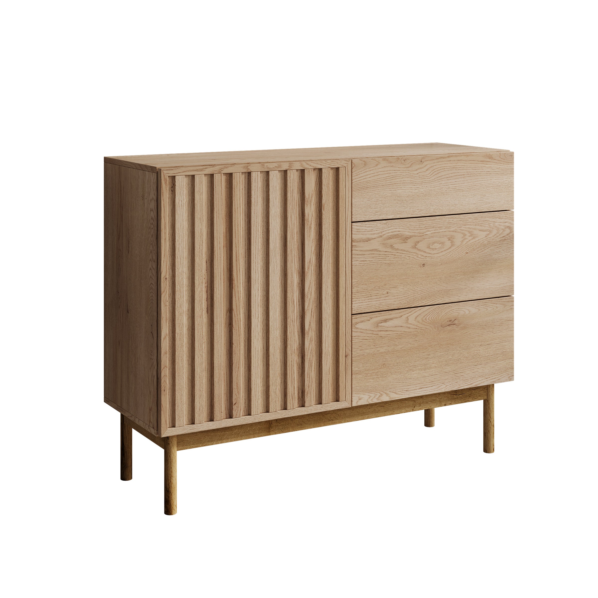 Storm 2 - Dressoir - Eiken - 106x37x84 cm