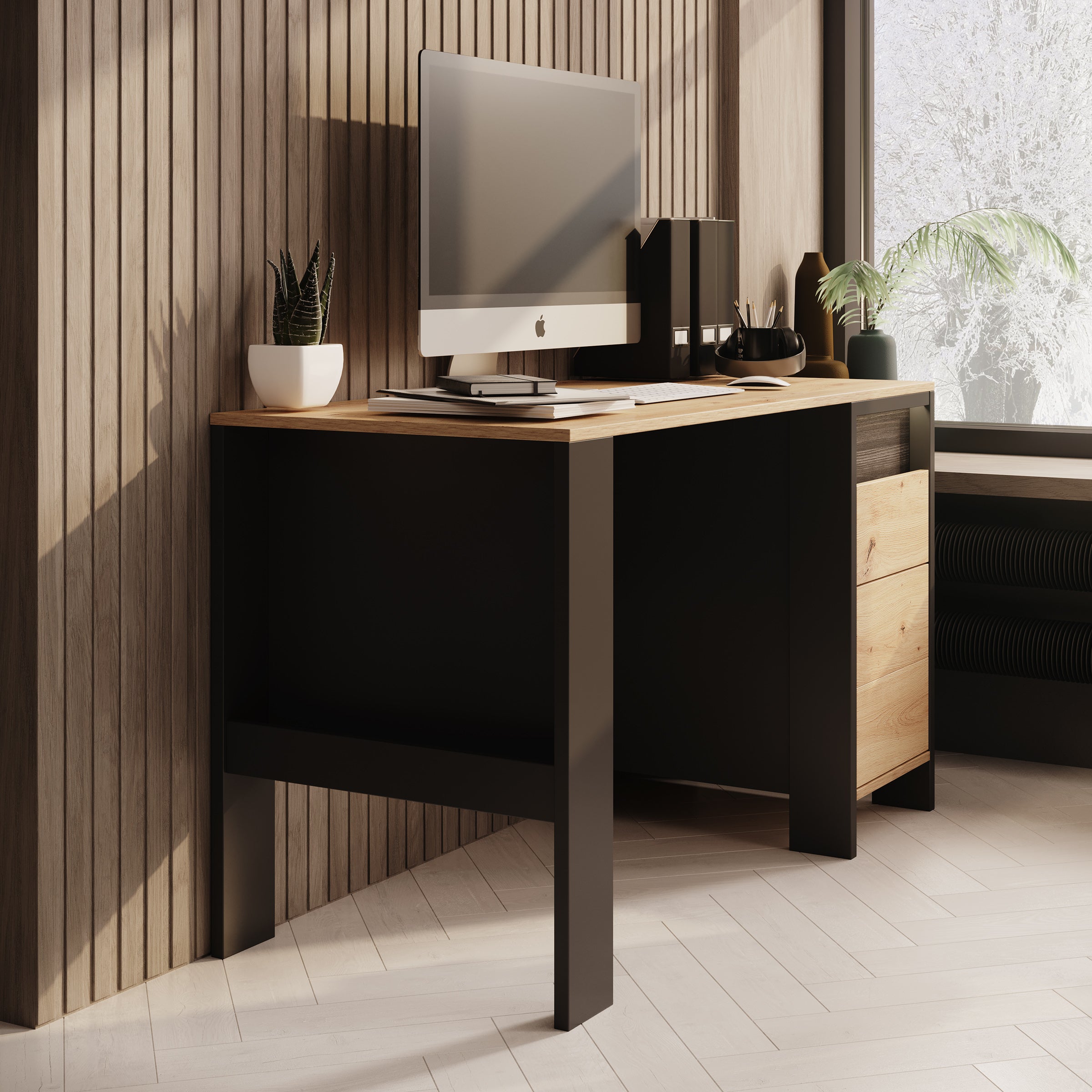 Stratosphere - Bureau - Eiken - 122x58 cm