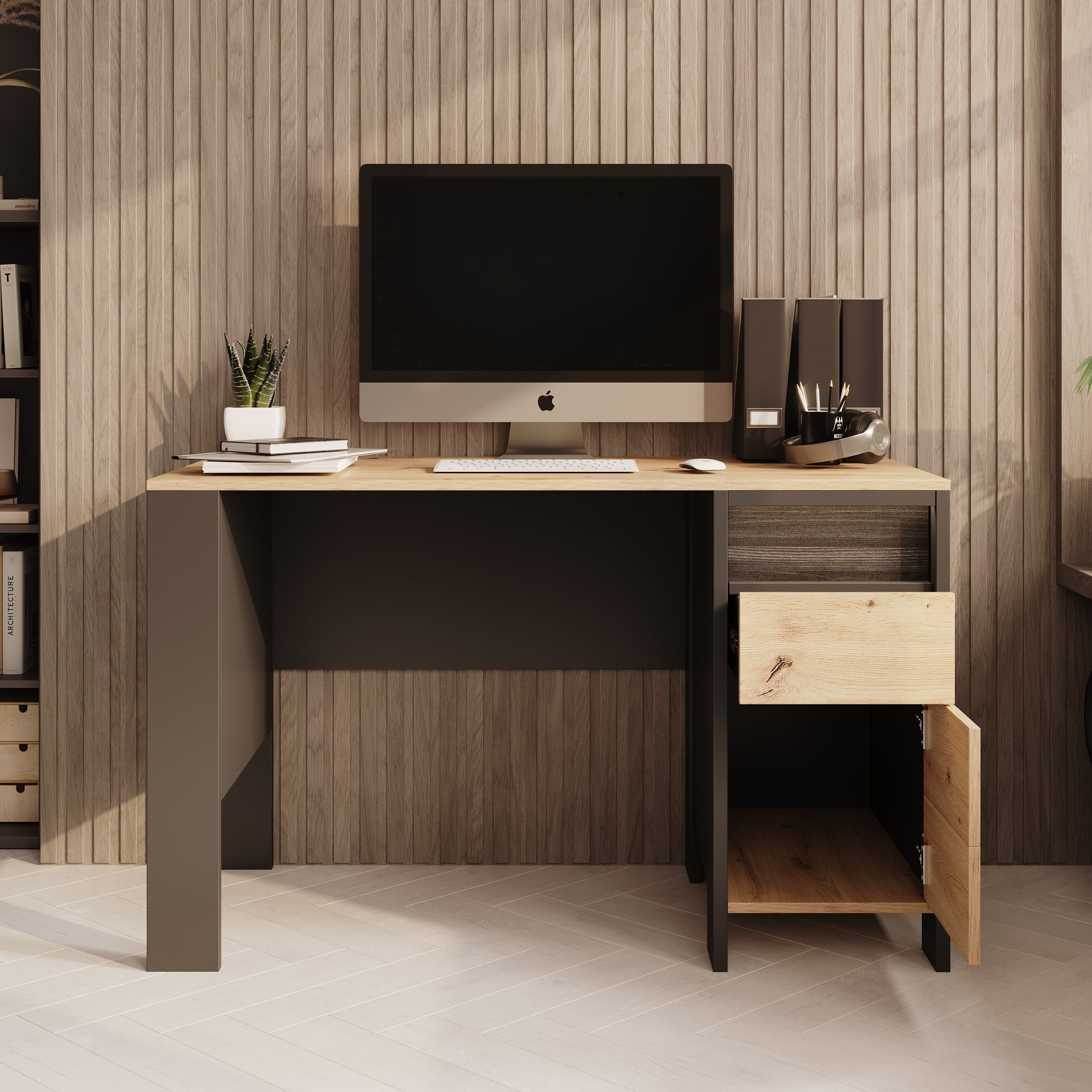 Stratosphere - Bureau - Eiken - 122x58 cm