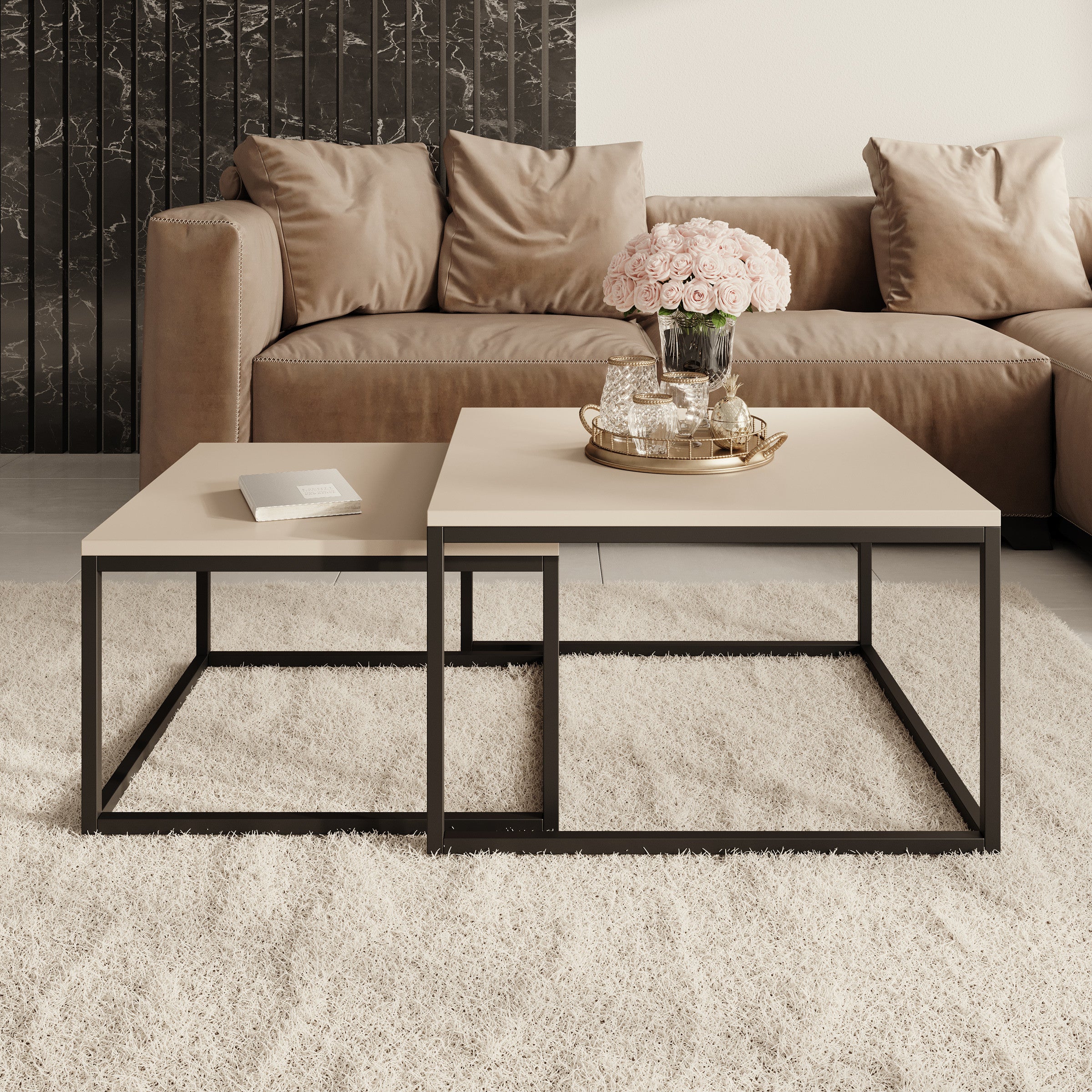 Styler - Salontafel set van 2 - Beige