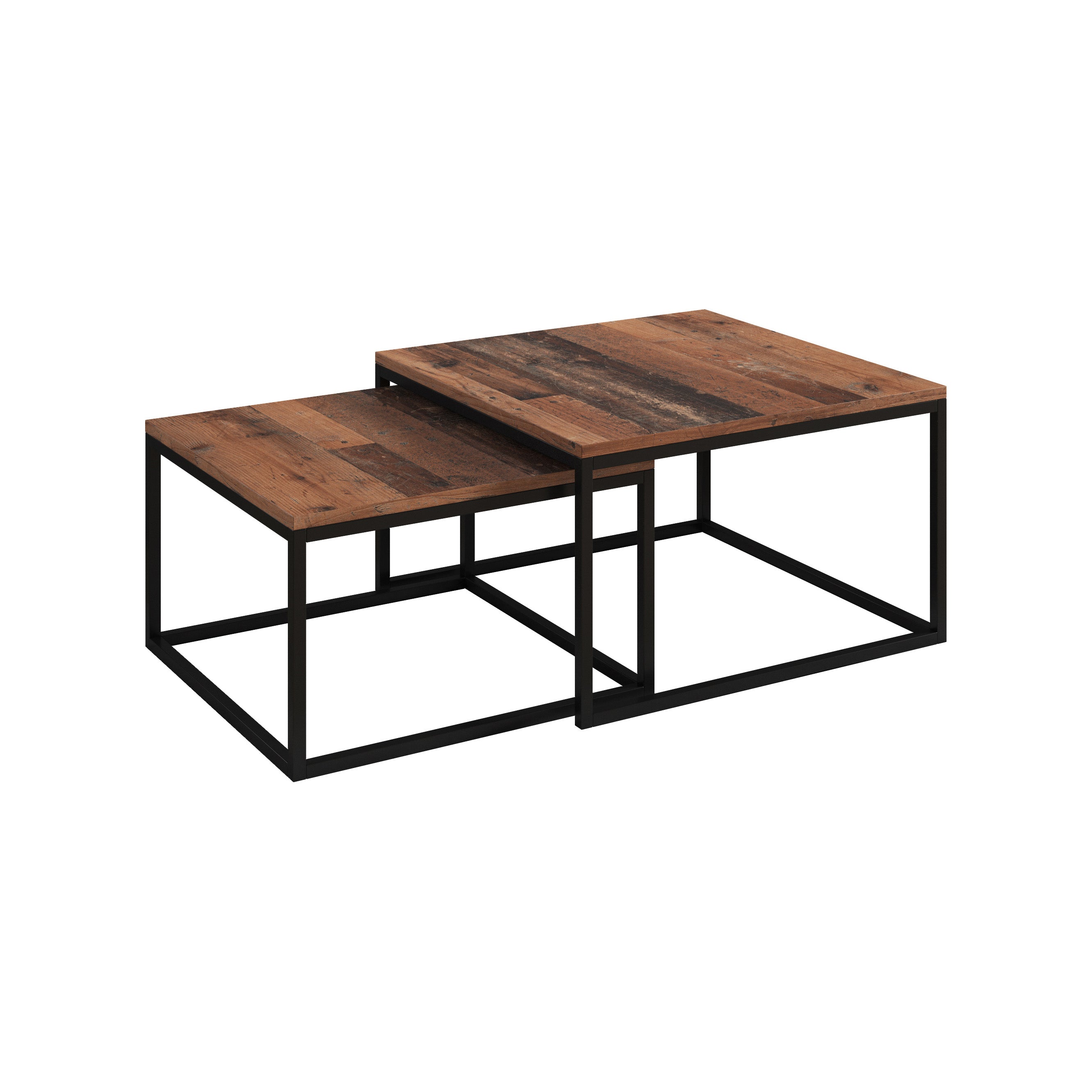 Styler - Salontafel set van 2 - Old wood