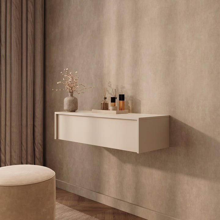 Summit - Kaptafel - Beige - 93x35x23 cm