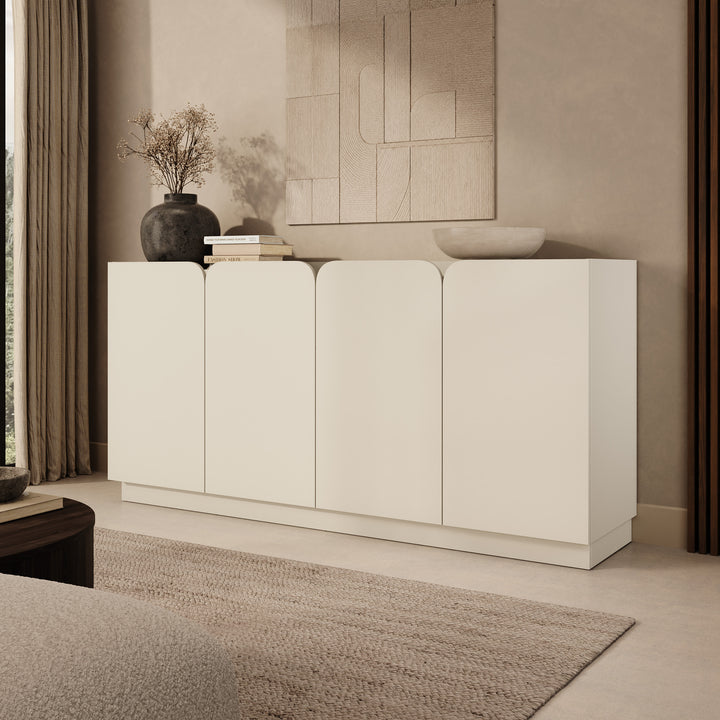 Sunday - Dressoir - Beige - 180x40x86 cm