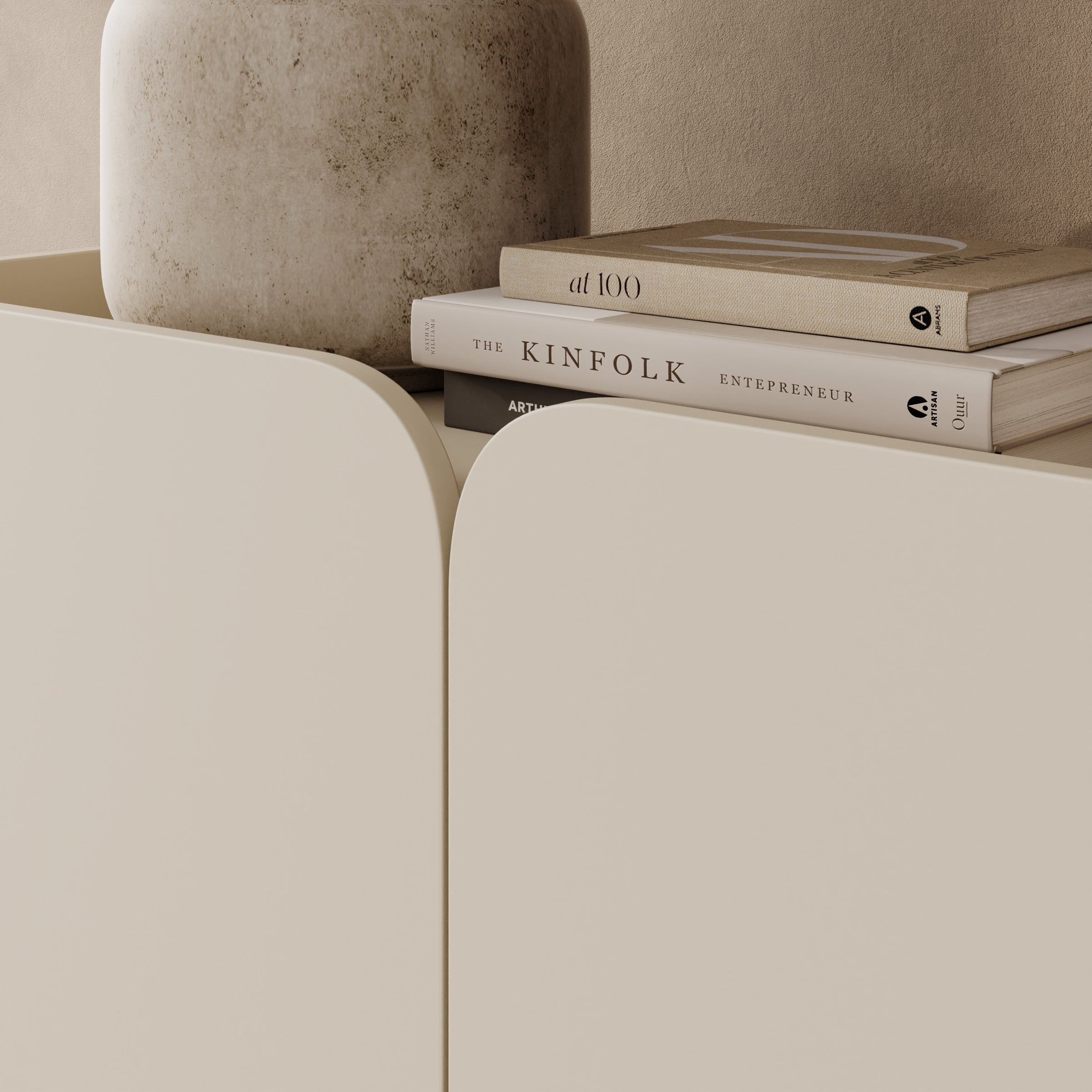 Sunday - Dressoir - Beige - 90x40x86 cm
