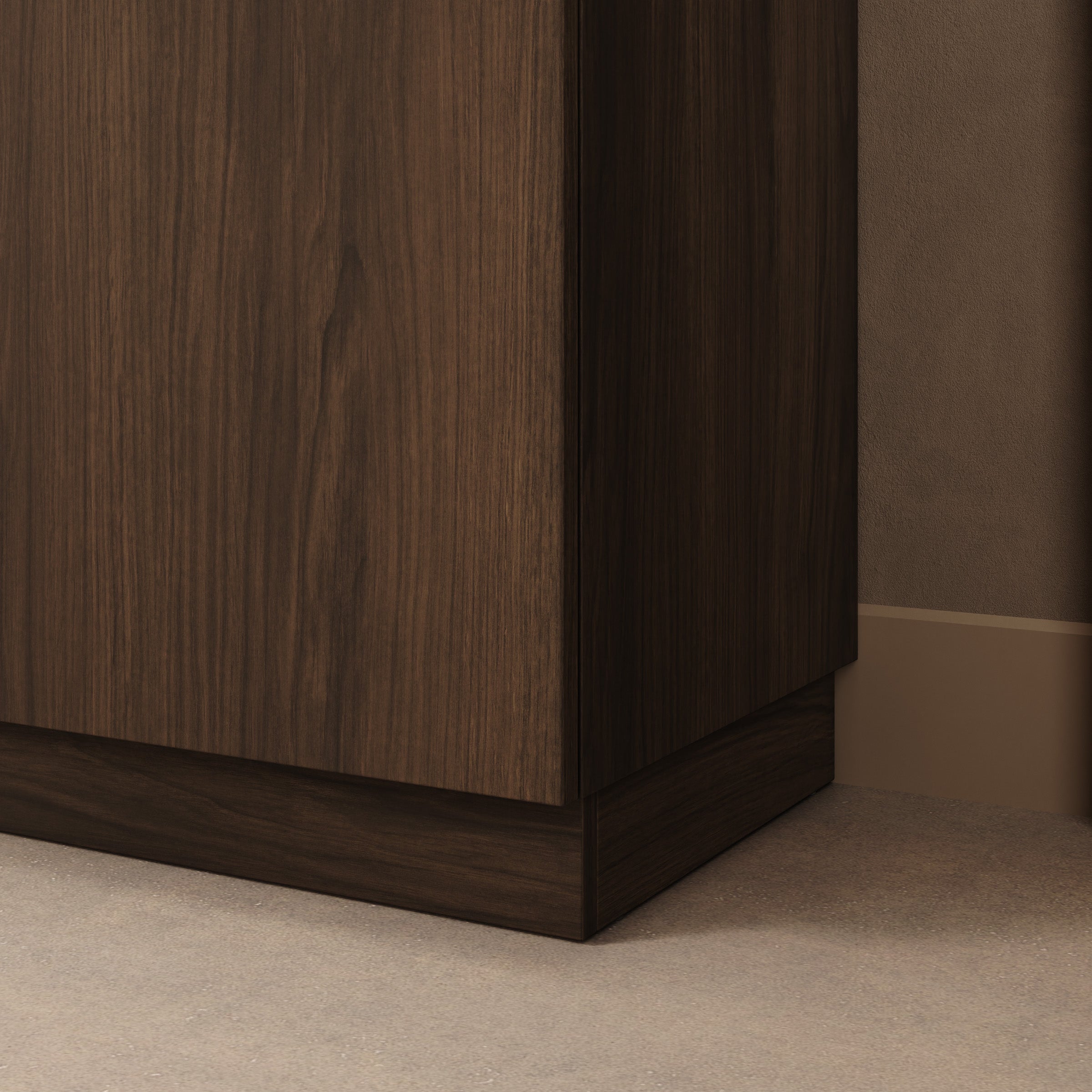 Sunday - Dressoir - Walnootpatroon - 180x40x86 cm