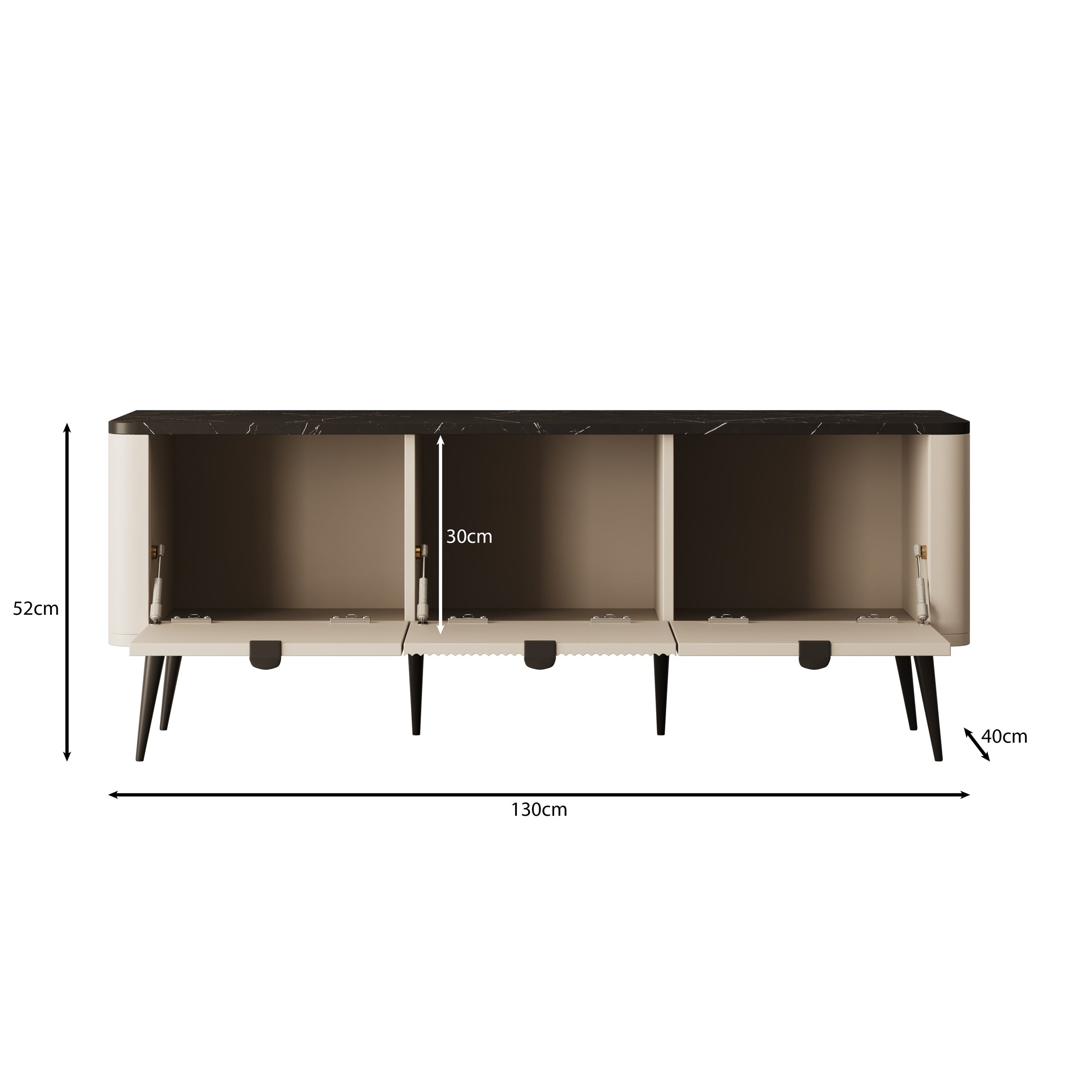Mace - TV-Meubel - Beige