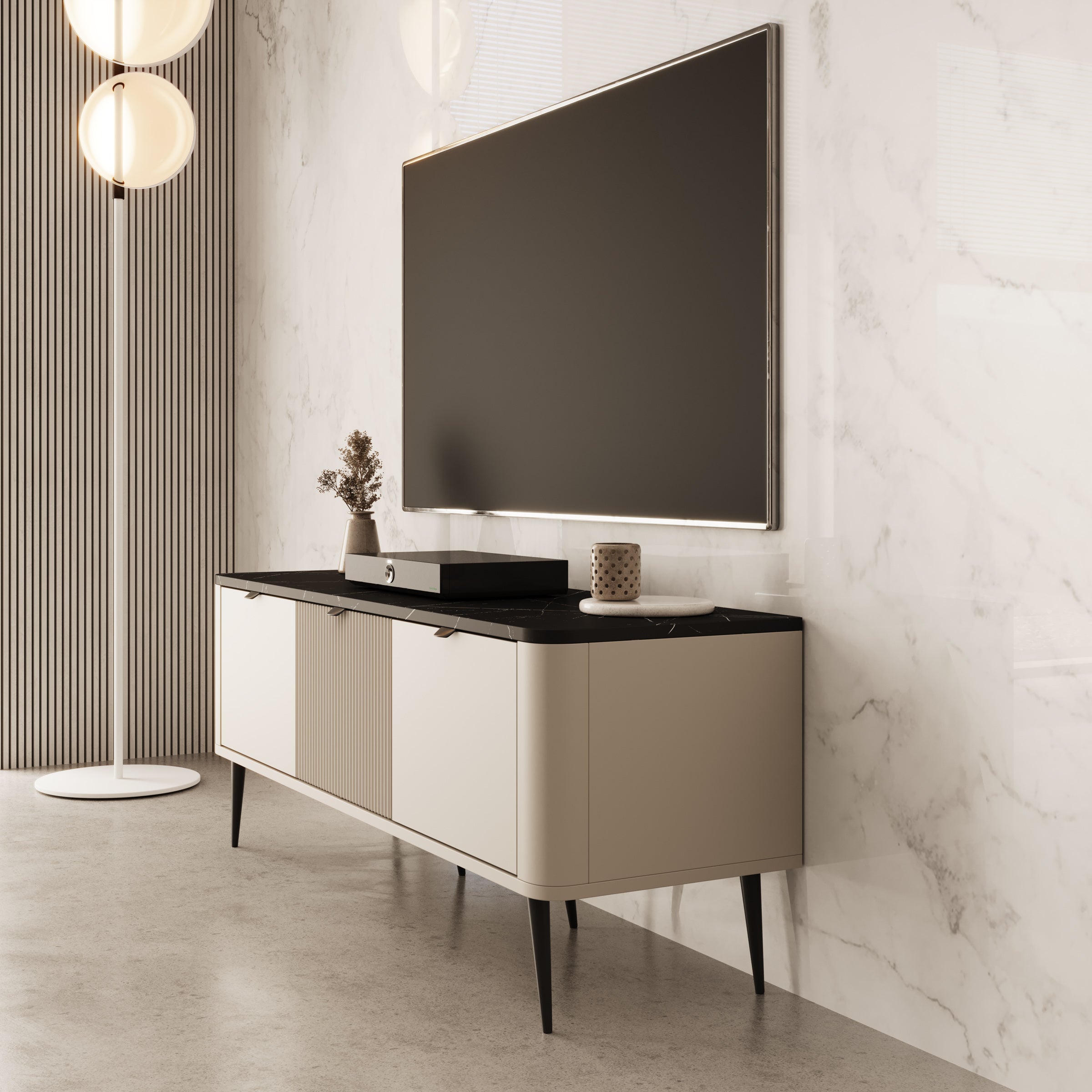 Mace - TV-Meubel - Beige