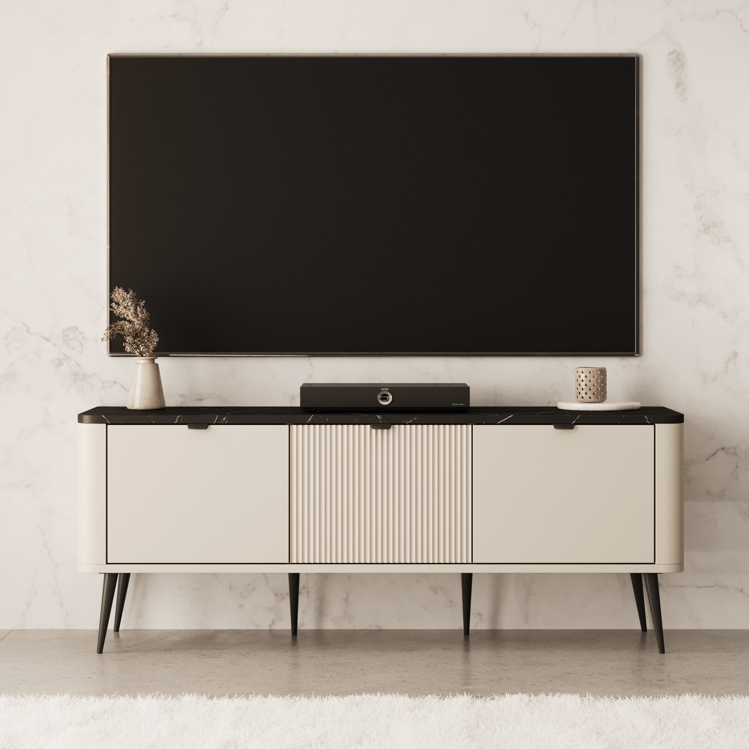 Mace - TV-Meubel - Beige