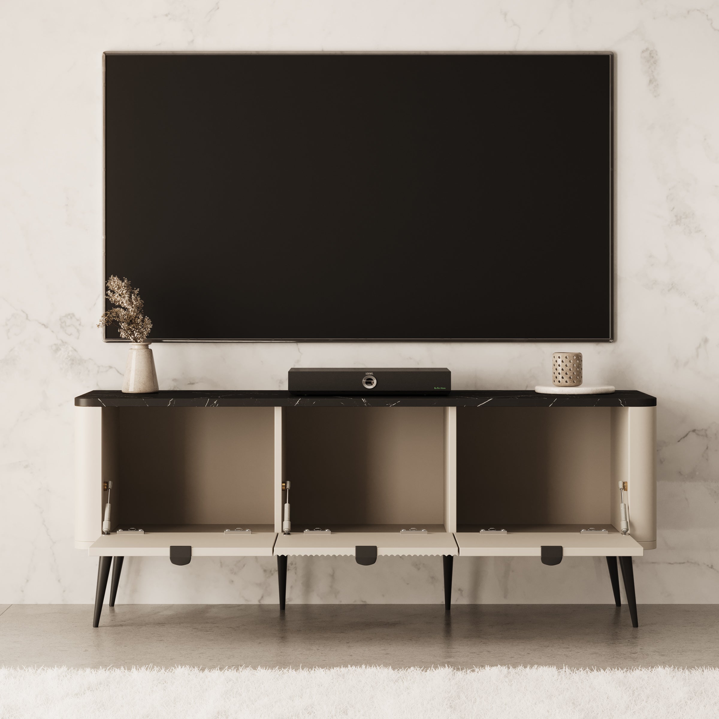 Mace - TV-Meubel - Beige