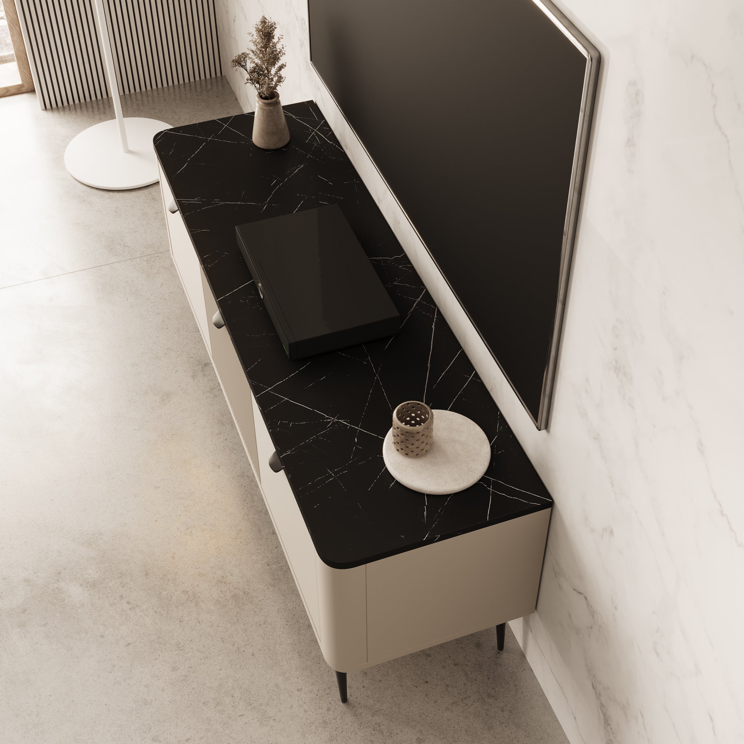 Mace - TV-Meubel - Beige