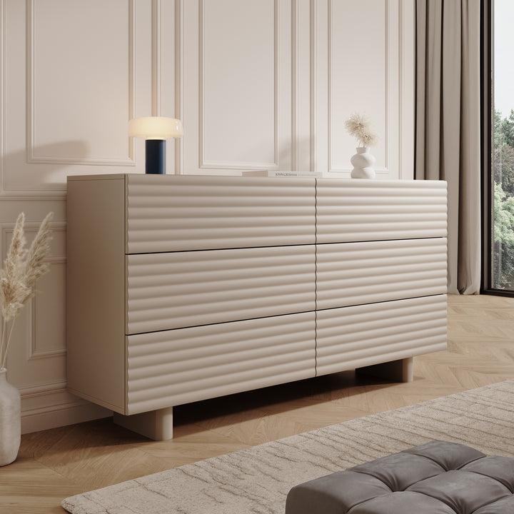 Tactica - Ladekast - Beige - 150x37x81 cm