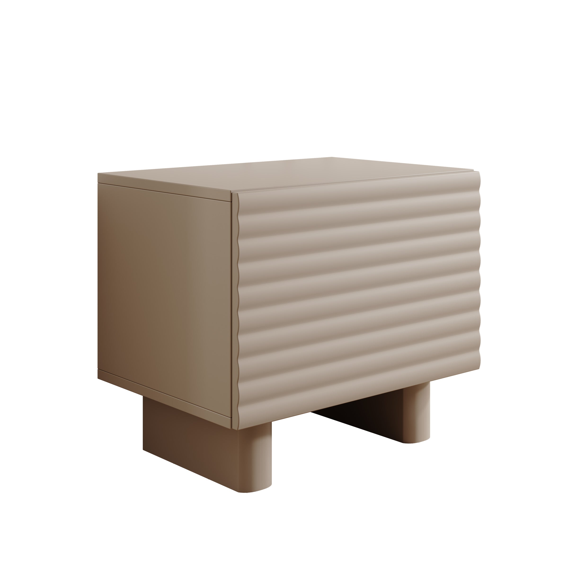 Tactica - Nachtkastje - Beige - 50x37x46 cm