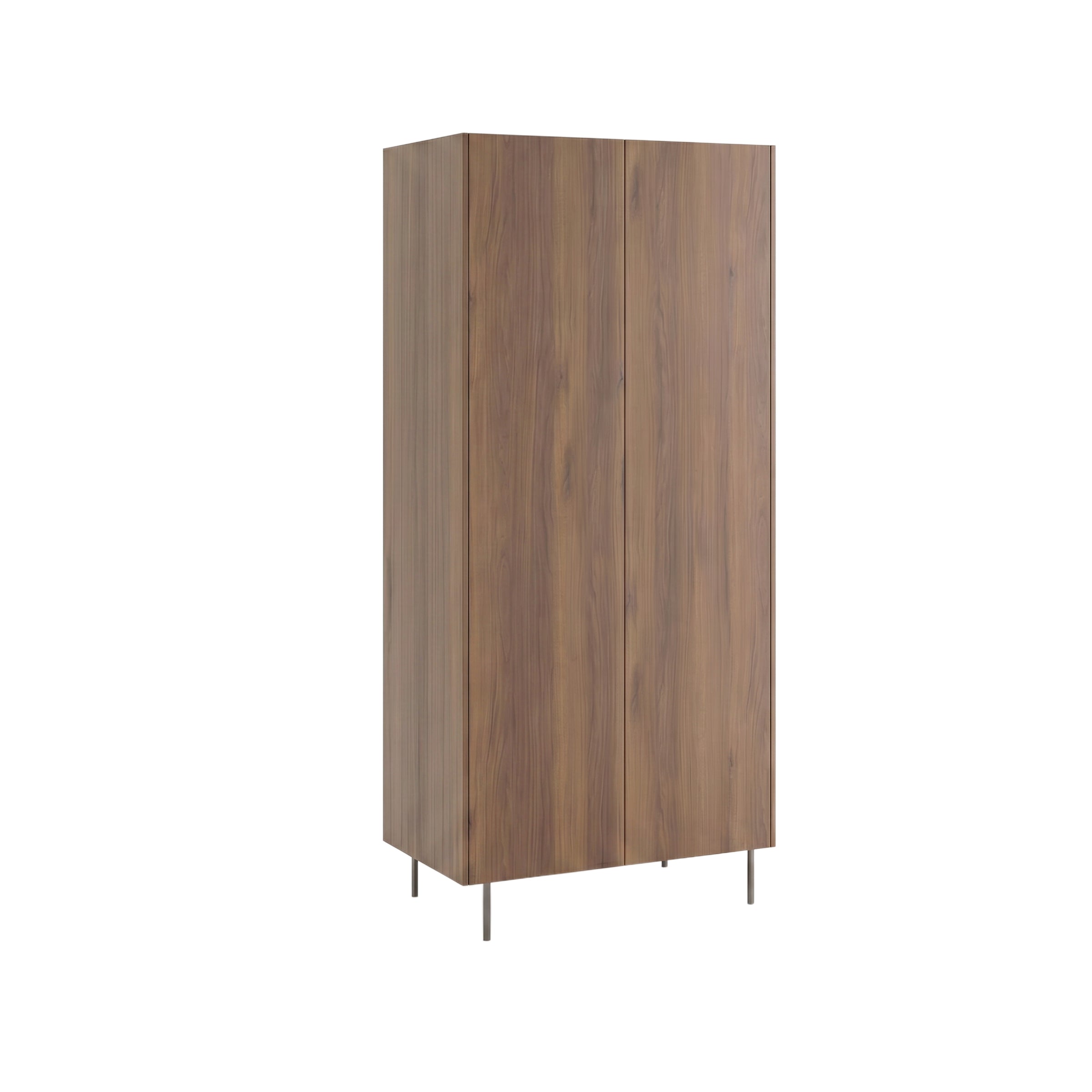 Tahiti - Kledingkast met 2 deuren - Donker eikenpatroon - 90x56x185 cm