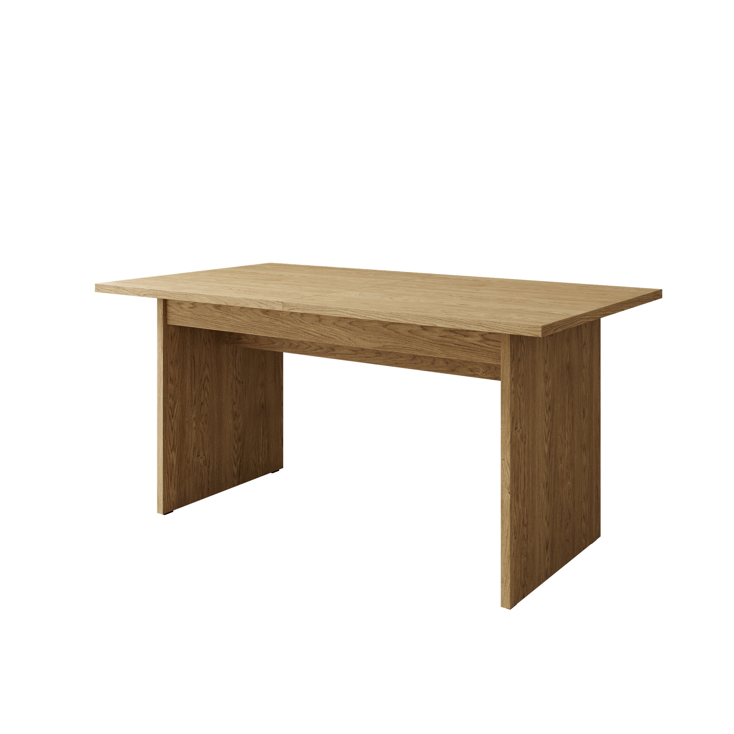 Tarei - Eetkamertafel uitschuifbaar - Eikenpatroon - 160x90x78 cm