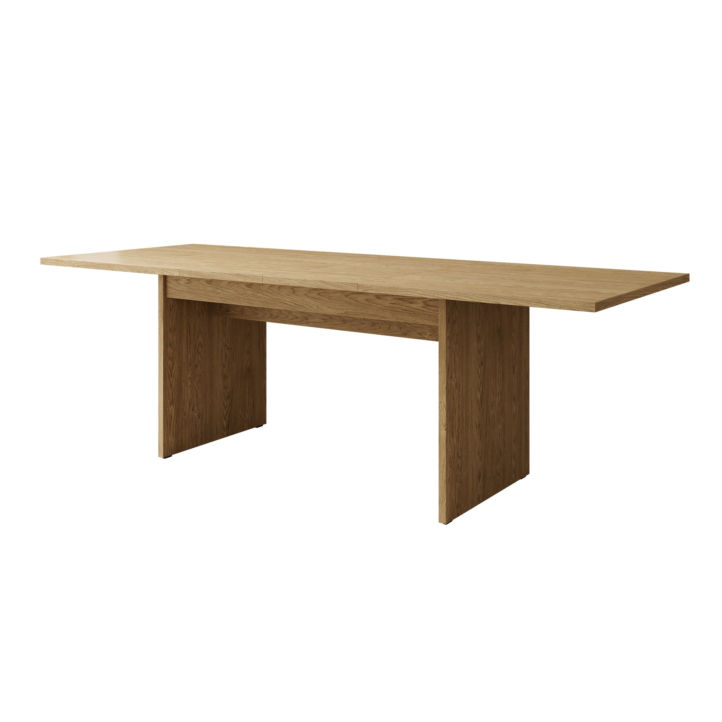 Tarei - Eetkamertafel uitschuifbaar - Eikenpatroon - 160x90x78 cm