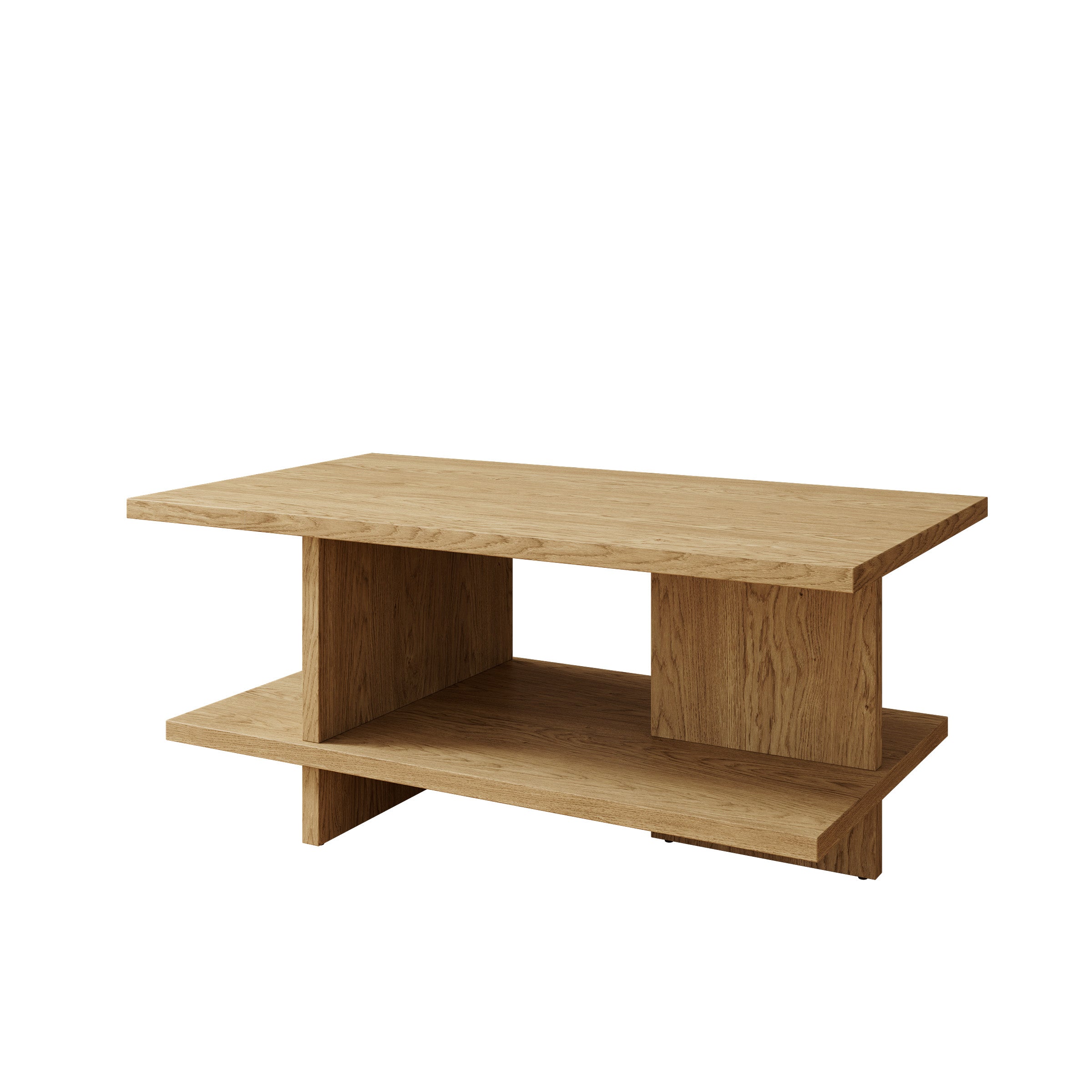 Tarei - Salontafel - Eikenpatroon - 106x60x46 cm