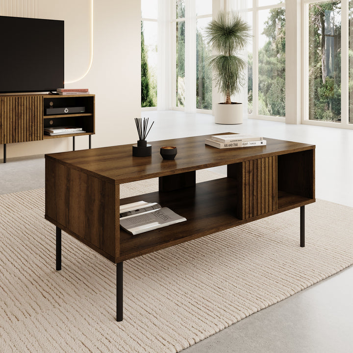 Tartagal - Salontafel - Donkerbruin - 100x55x46 cm