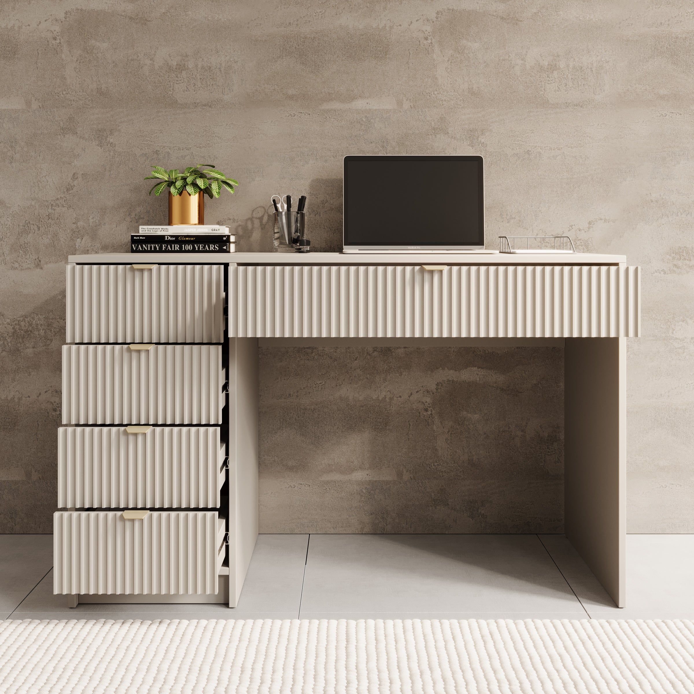 Tavares - Bureau - Beige - 120x55 cm