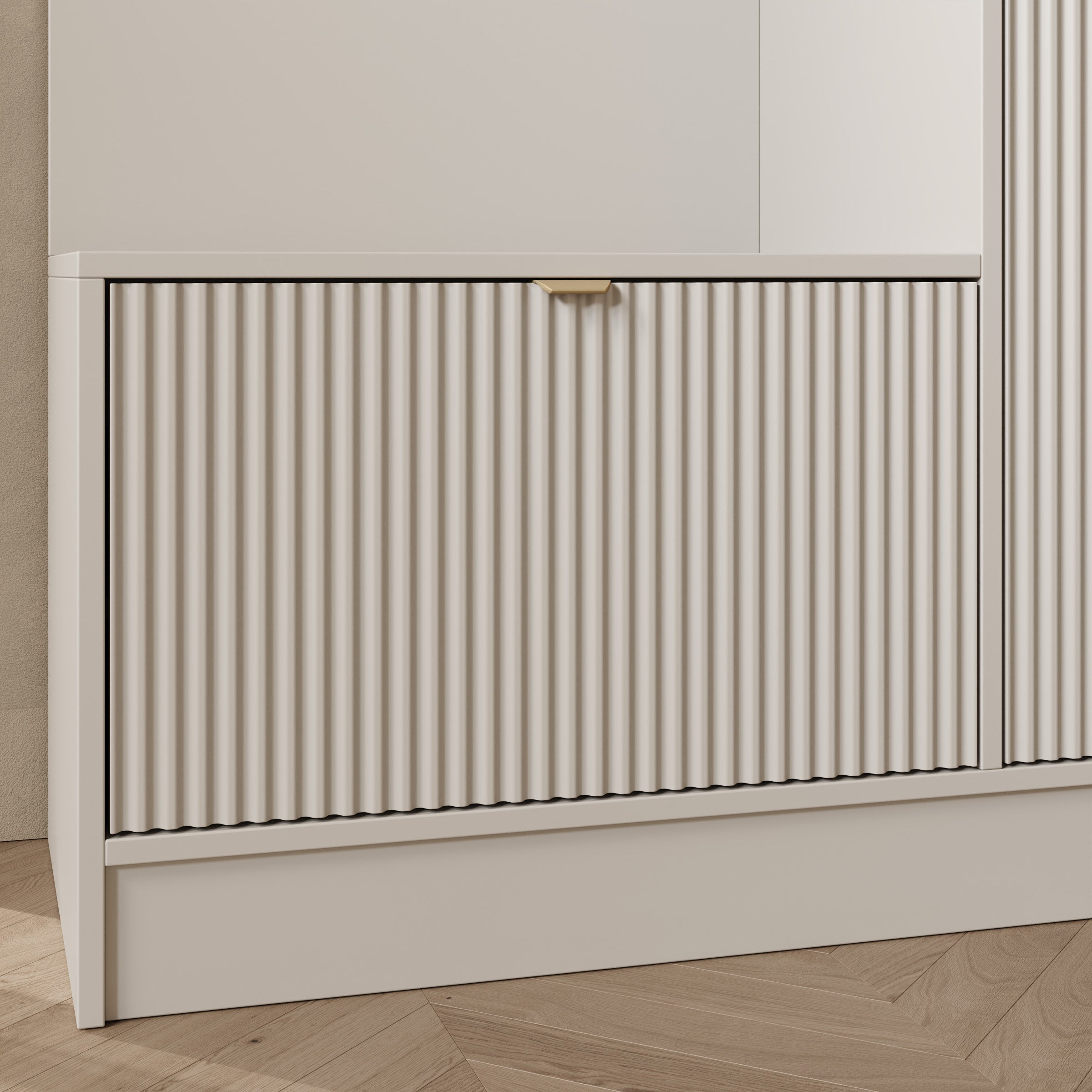Tavares - Halkast - Wit - 120x40x180 cm