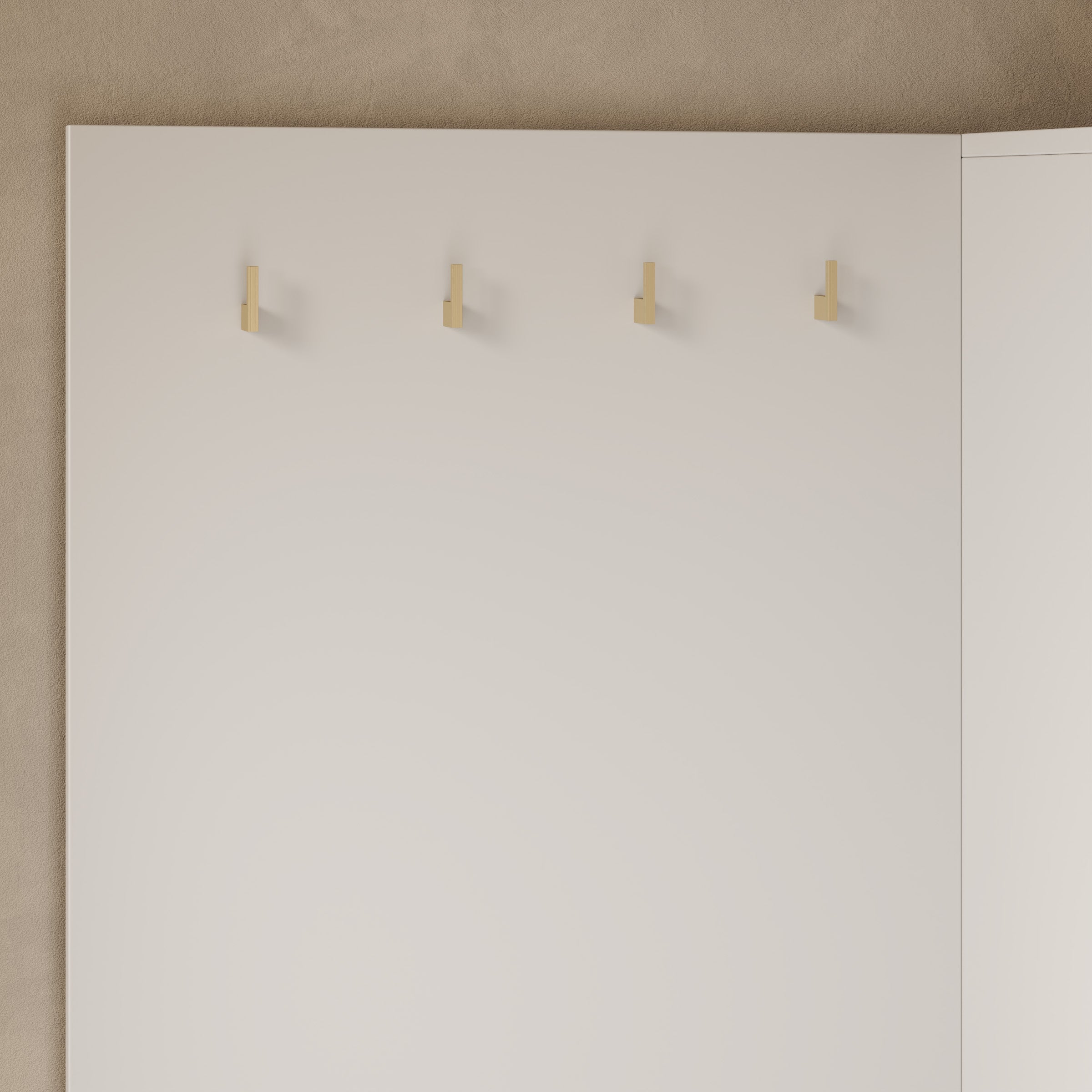 Tavares - Halkast - Wit - 120x40x180 cm