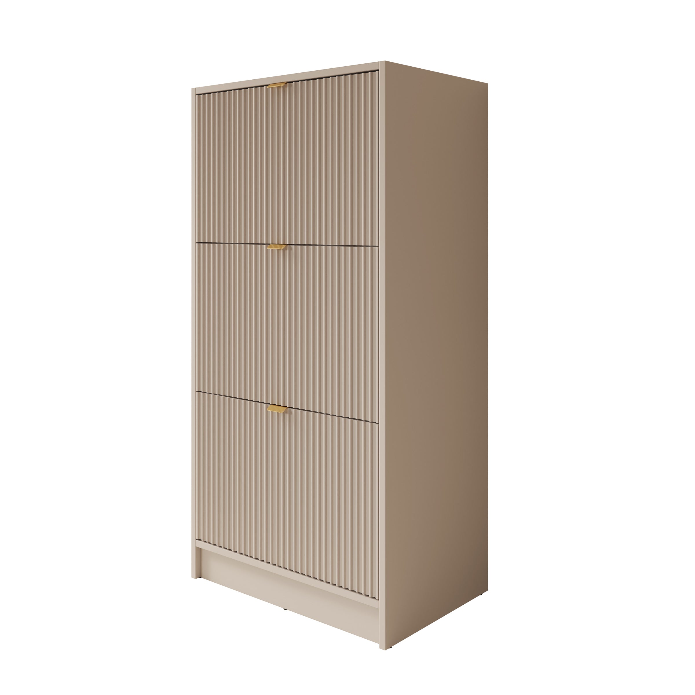 Tavares - Schoenenkast - Beige - 60x40x120 cm