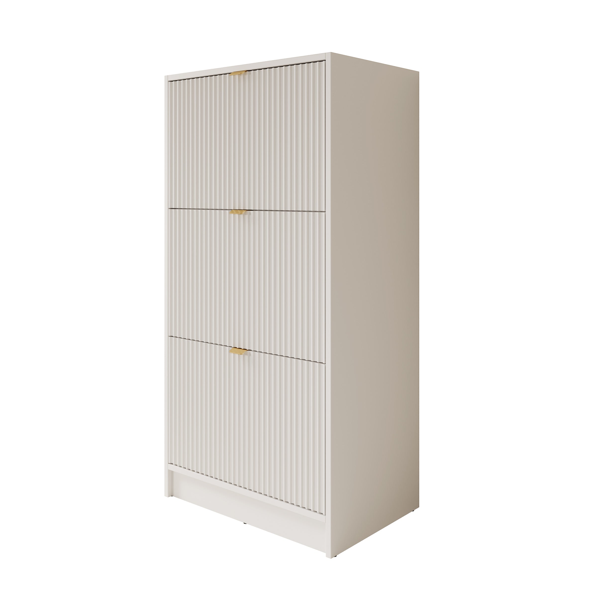 Tavares - Schoenenkast - Wit - 60x40x120 cm