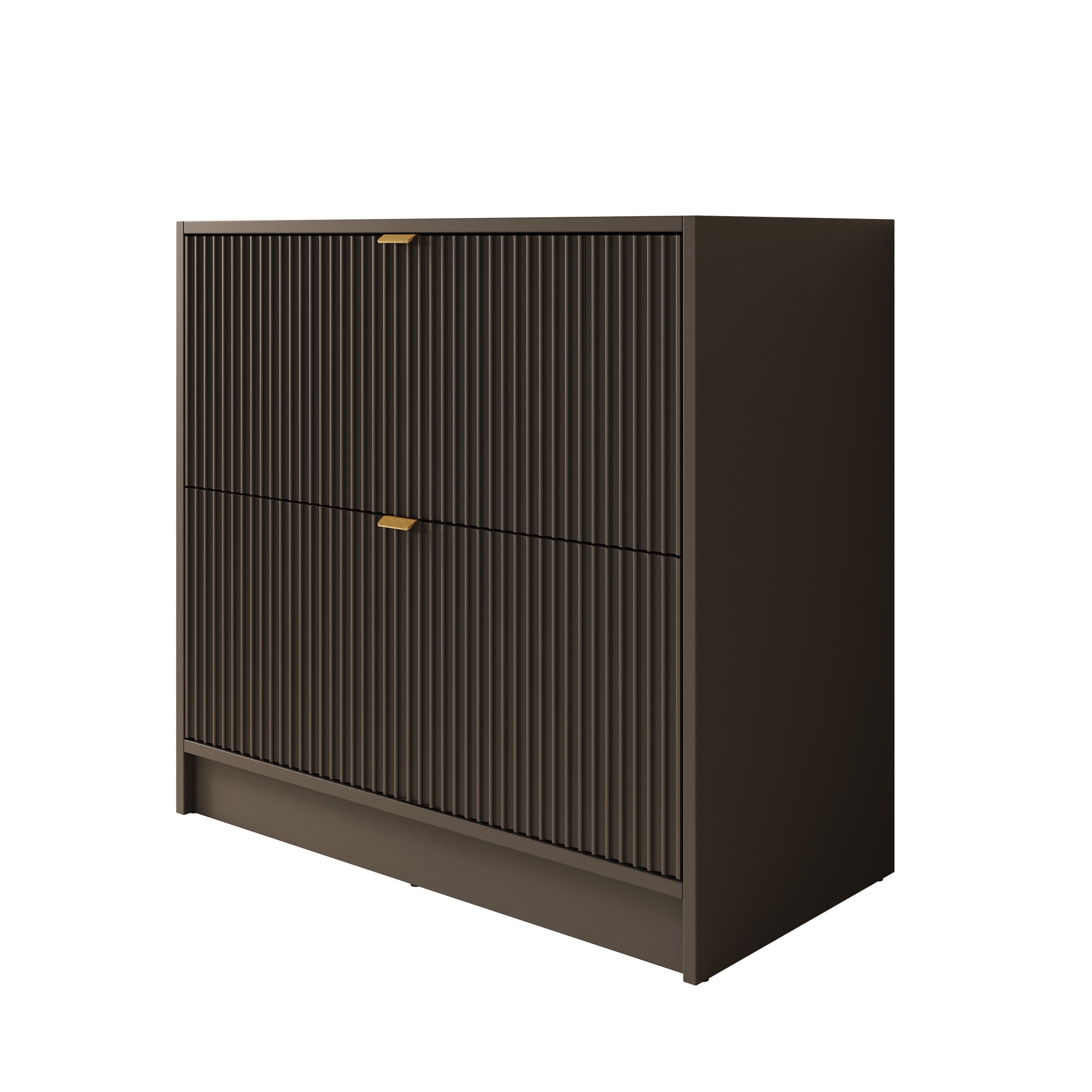 Tavares - Schoenenkast - Zwart - 80x40x75 cm