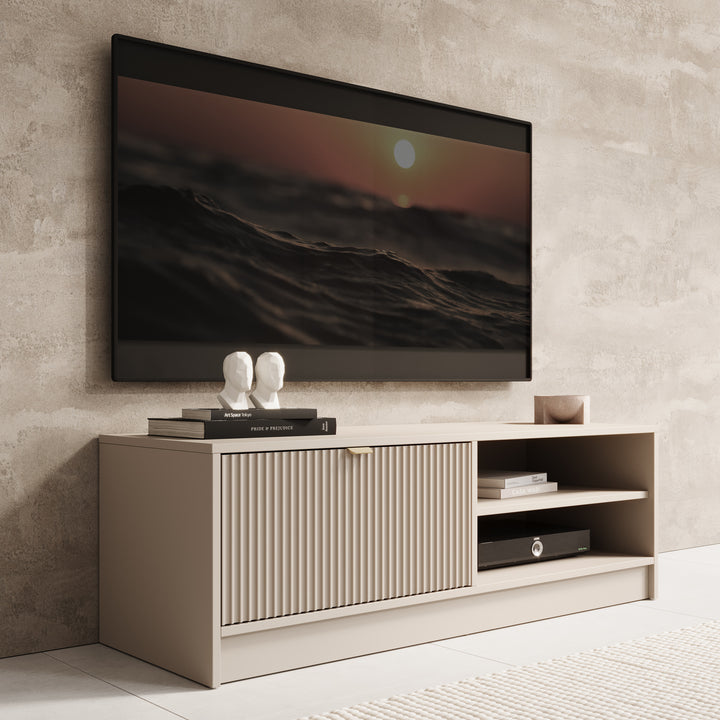 Tavares - TV-Meubel - Beige - 120x40x40 cm