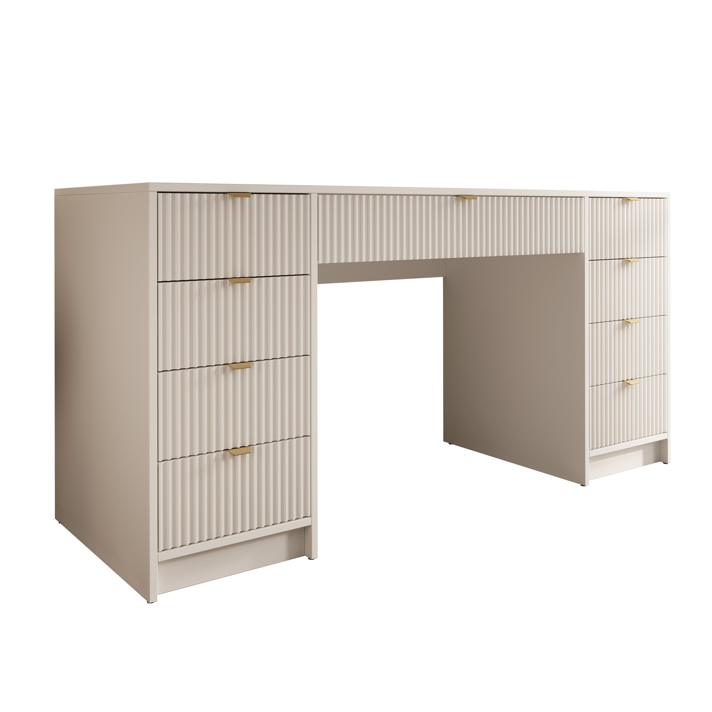 Tavares 2 - Bureau - Wit - 154x55 cm
