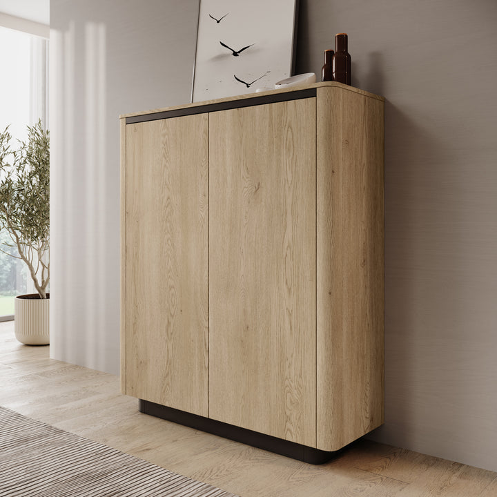 Taywan - Dressoir - Eiken - 113x38x133 cm