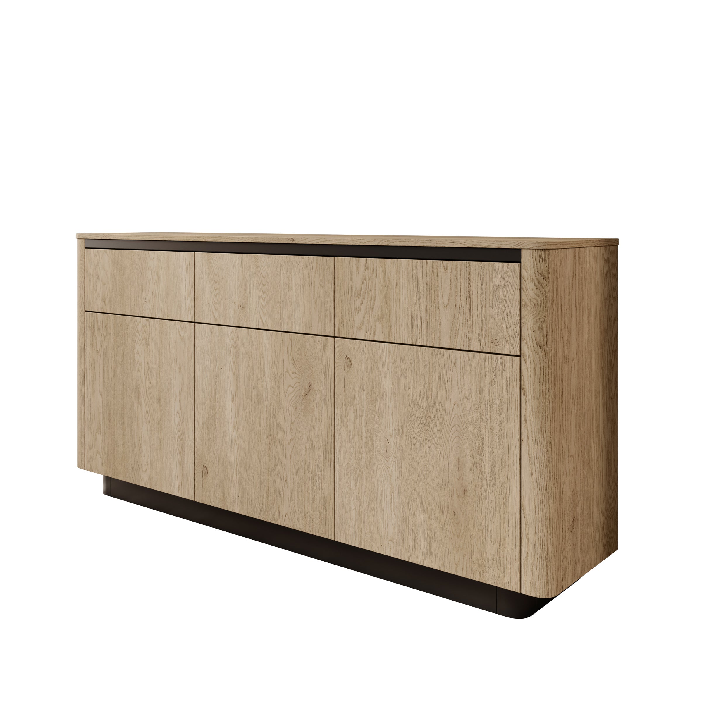 Taywan - Dressoir - Eiken - 163x38x83 cm