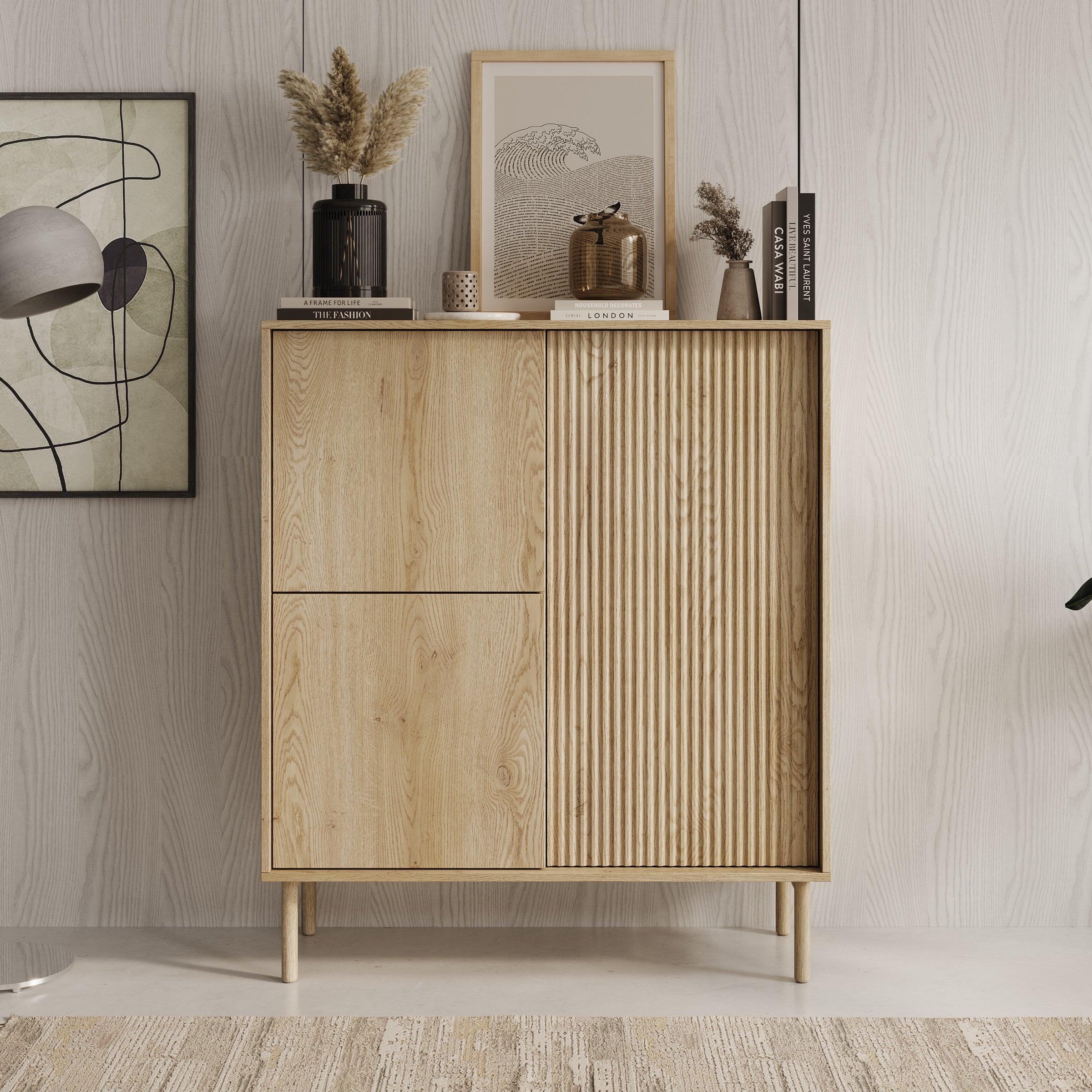 Tenerife - Dressoir - Eiken - 104x40x122 cm