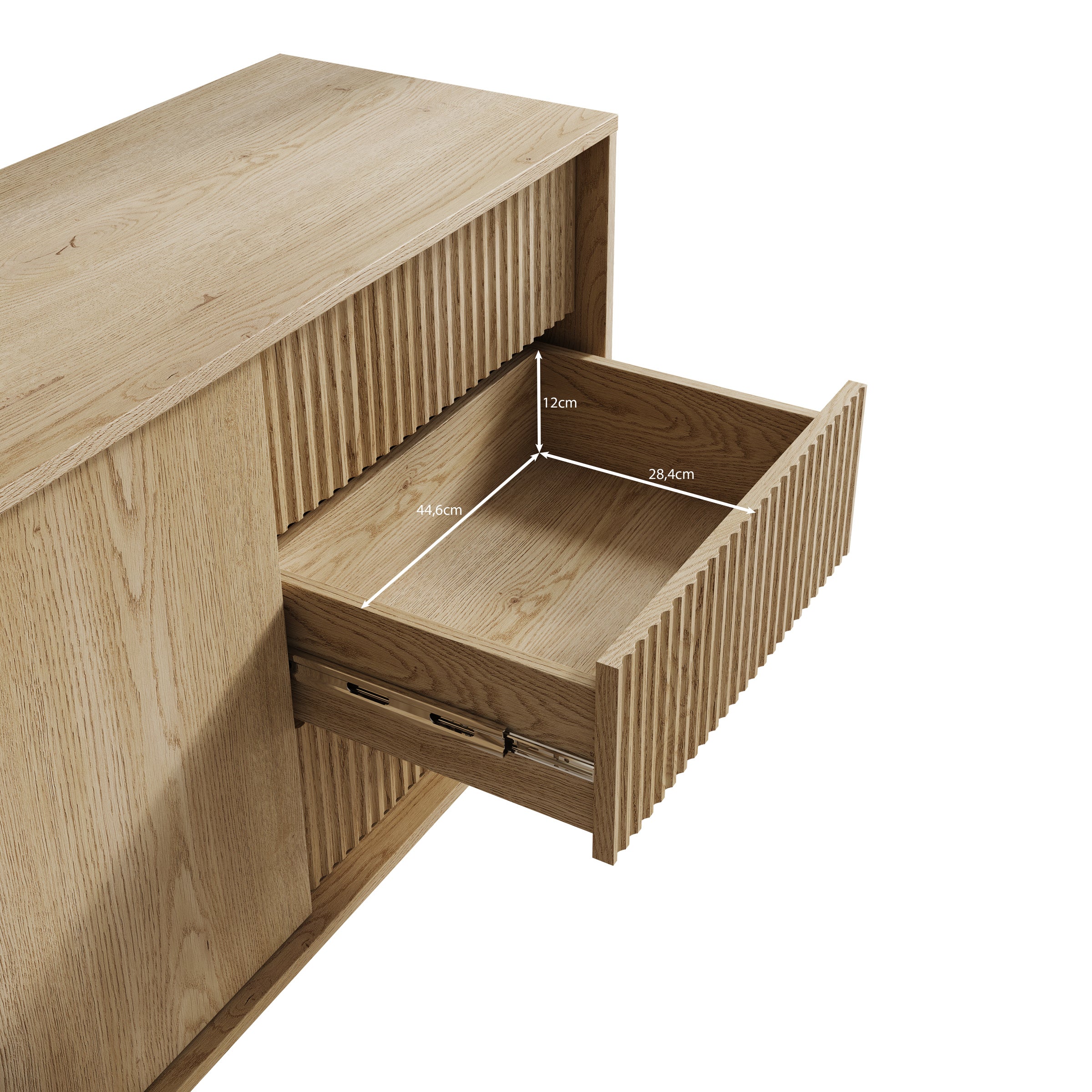 Tenerife - Dressoir - Eiken - 154x40x80 cm