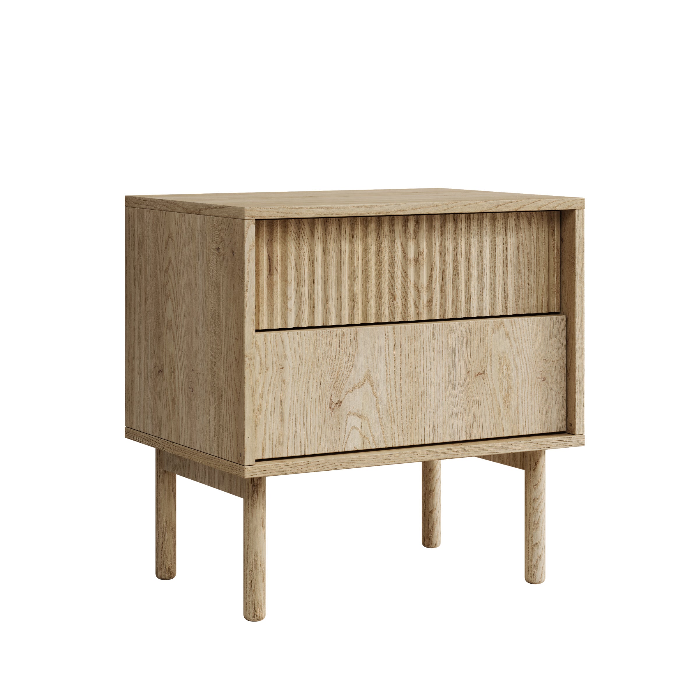 Tenerife - Nachtkastje - Eiken - 54x40x55 cm