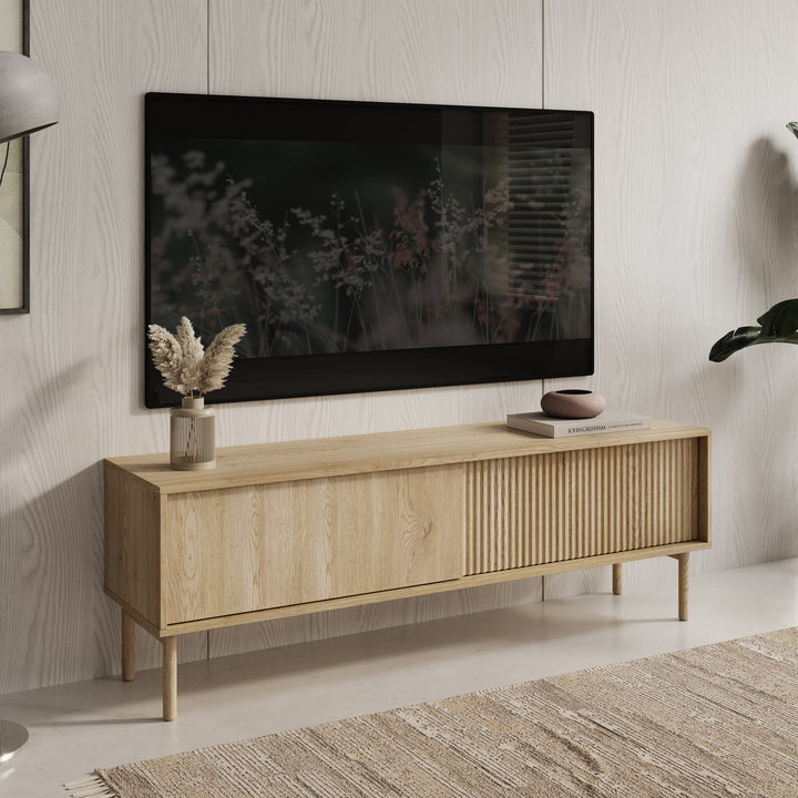 Tenerife - TV-Meubel - Eiken - 154x40x55 cm