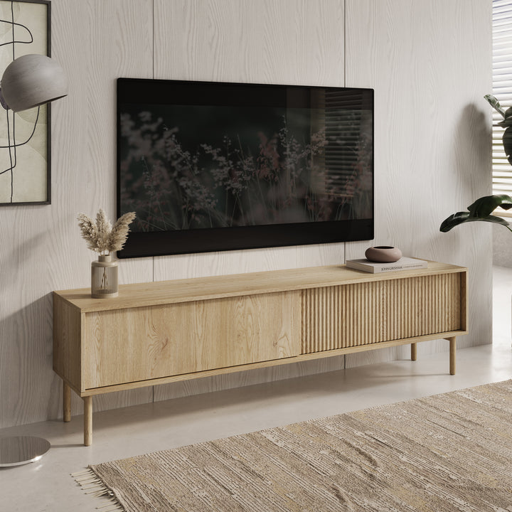 Tenerife - TV-Meubel - Eiken - 187x40x55 cm