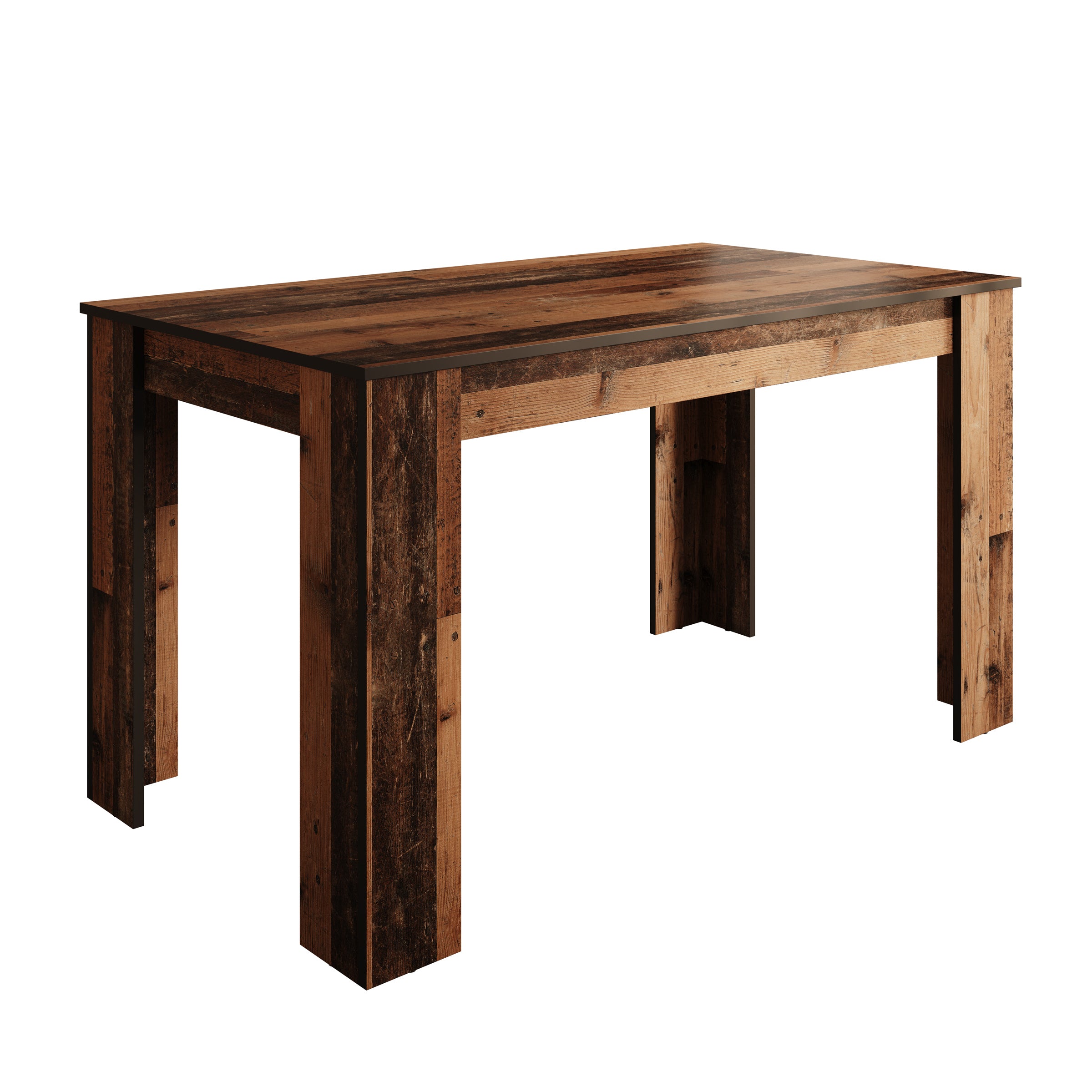 Theodore - Eetkamertafel - Old wood - 138x76x77 cm