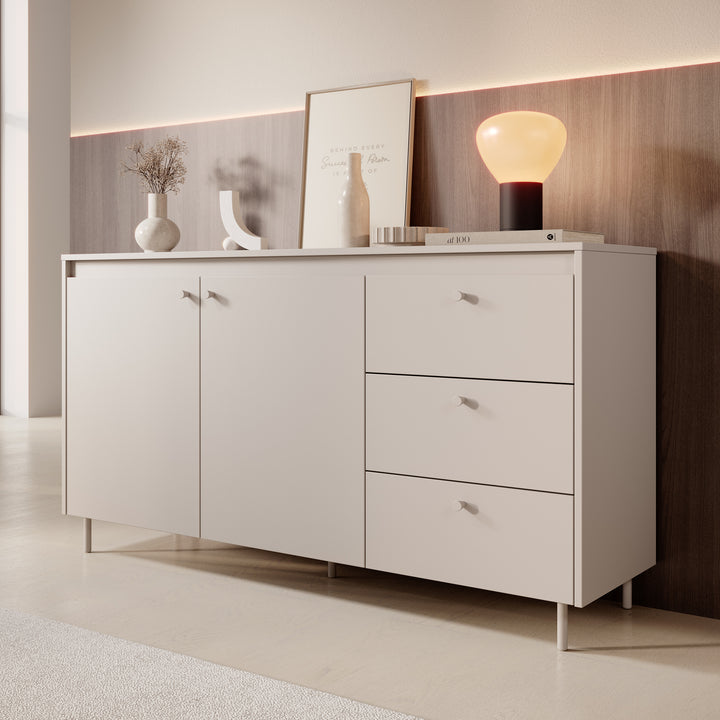 Tiloire - Dressoir - Beige - 150x40x80 cm
