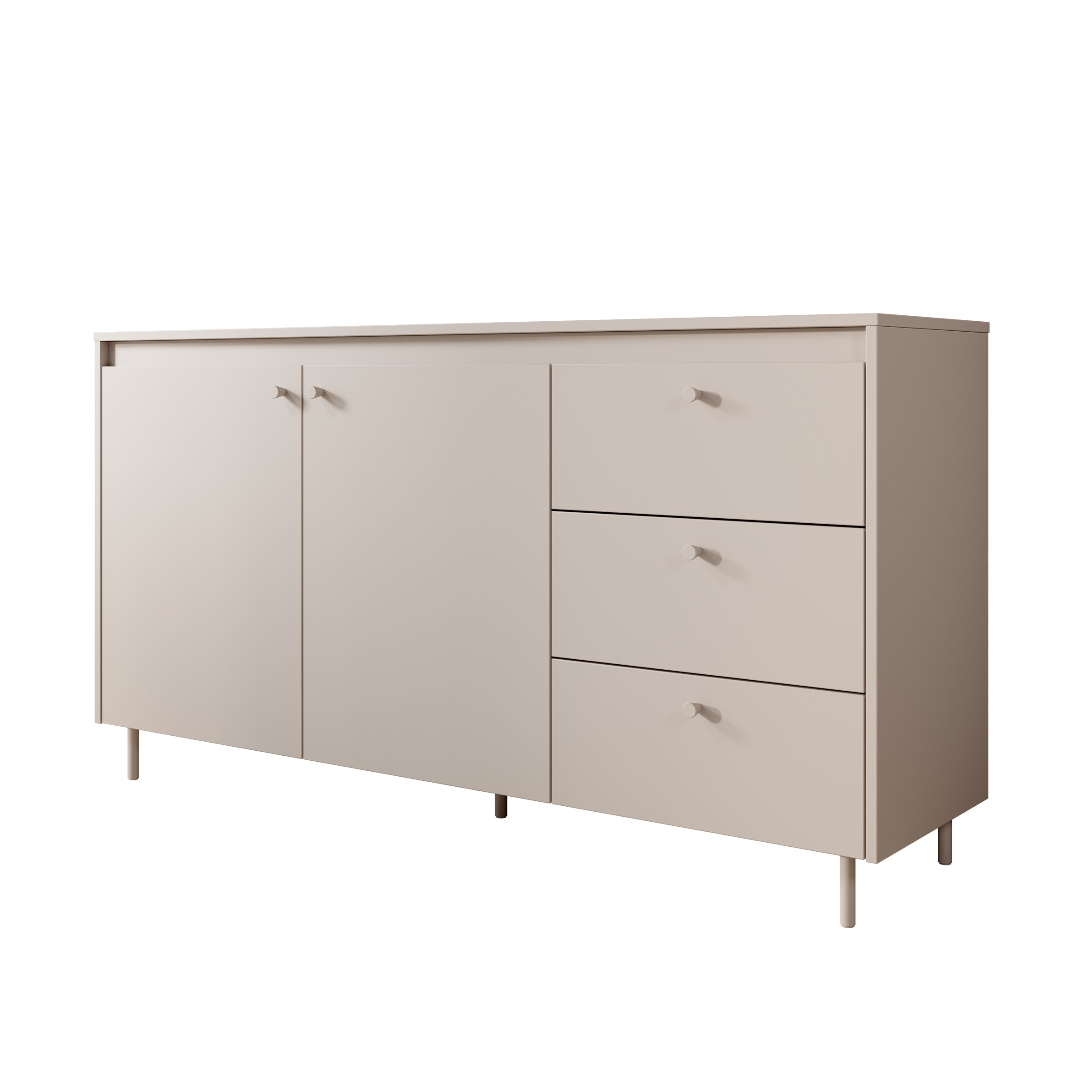 Tiloire - Dressoir - Beige - 150x40x80 cm