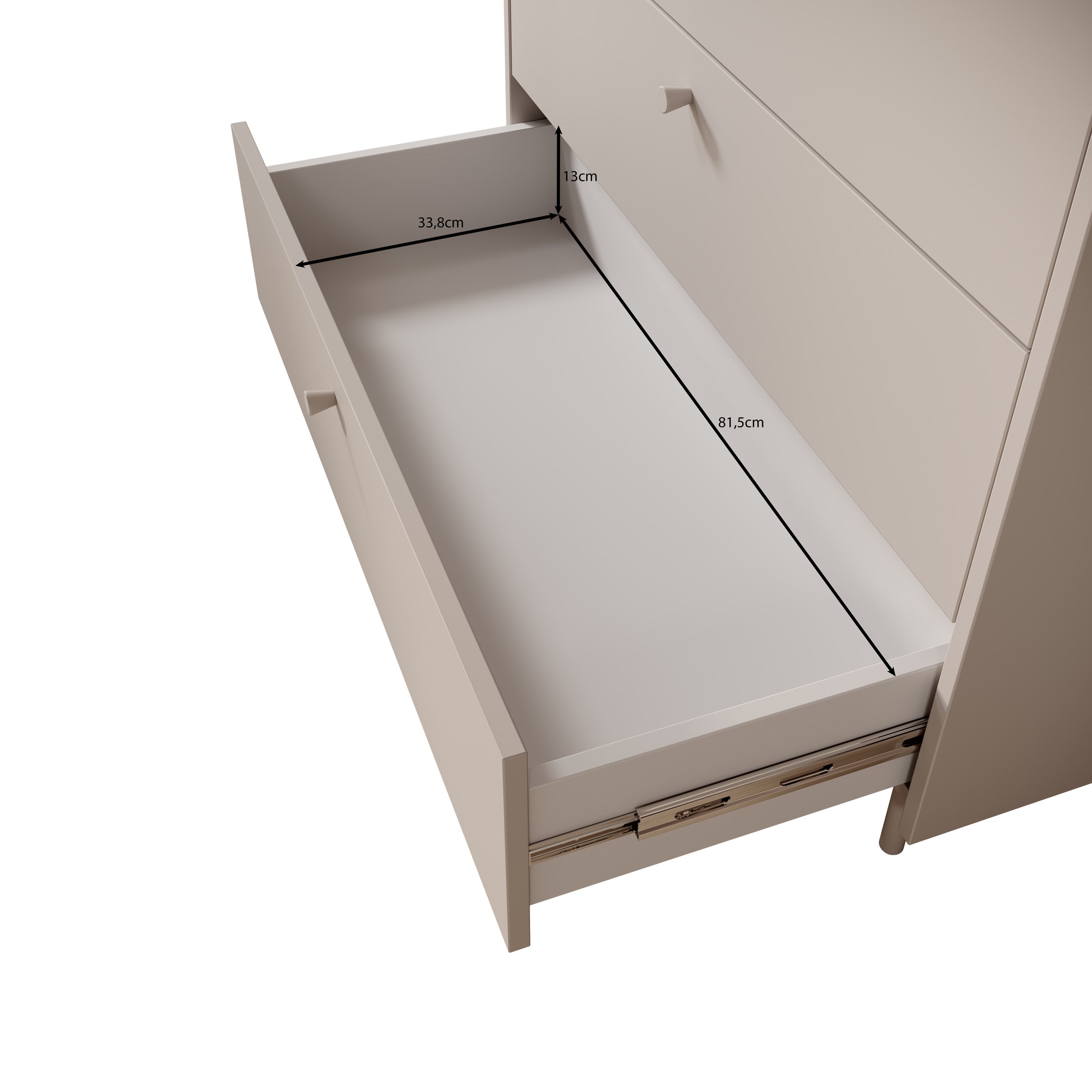 Tiloire - Ladekast - Beige - 90x40x103 cm