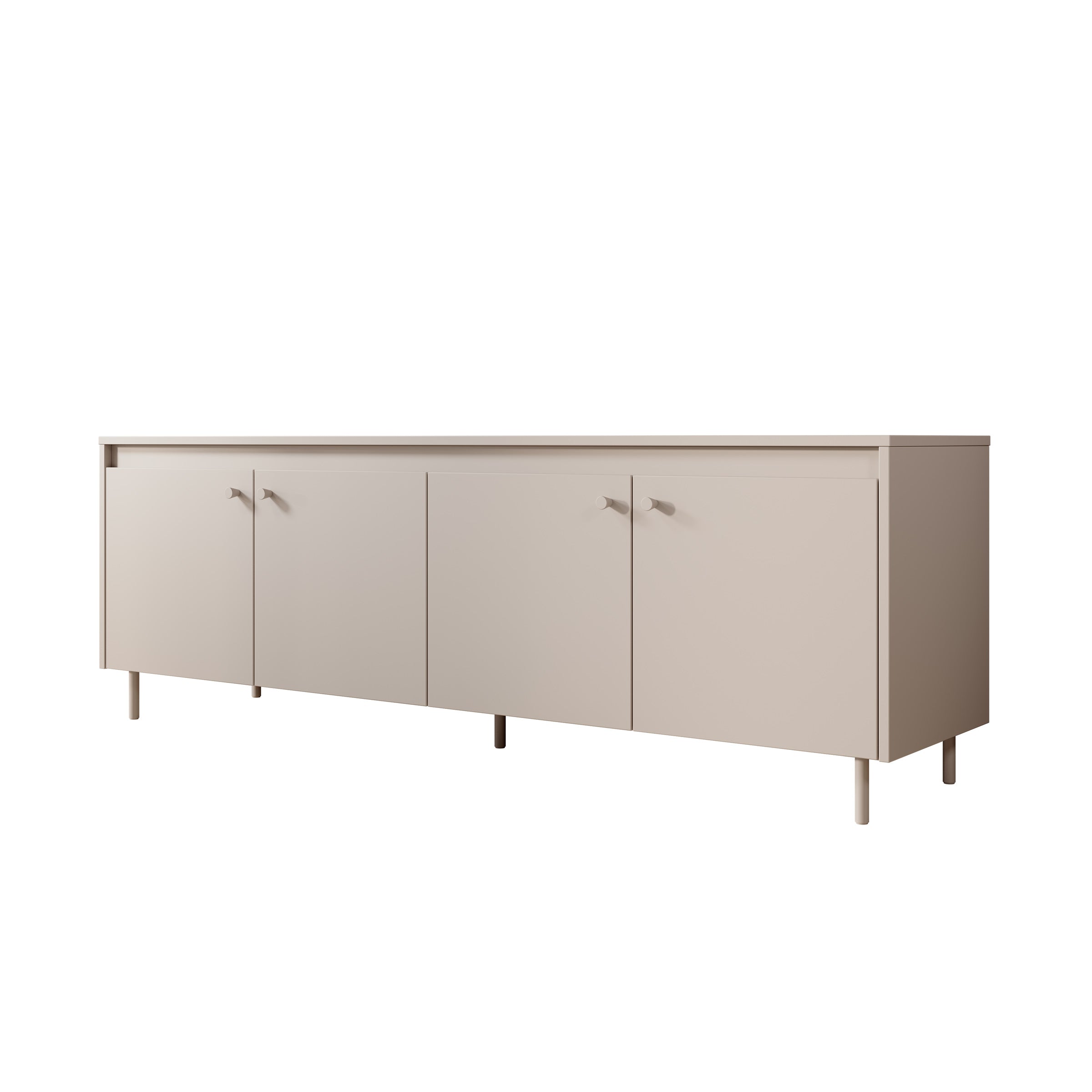 Tiloire - TV-Meubel - Beige - 167x40x56 cm