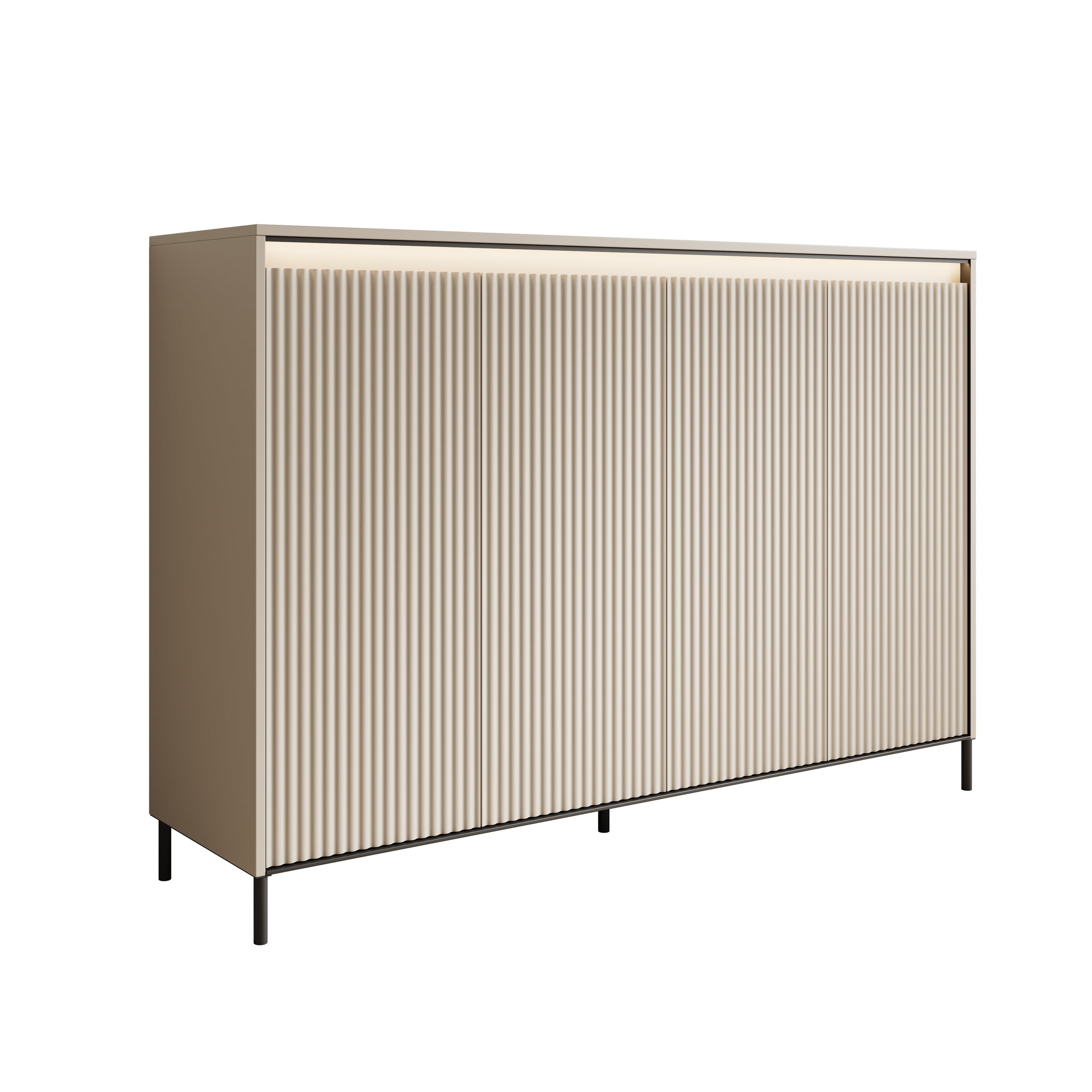 Timoteo - Dressoir - Beige - 152x40x105 cm