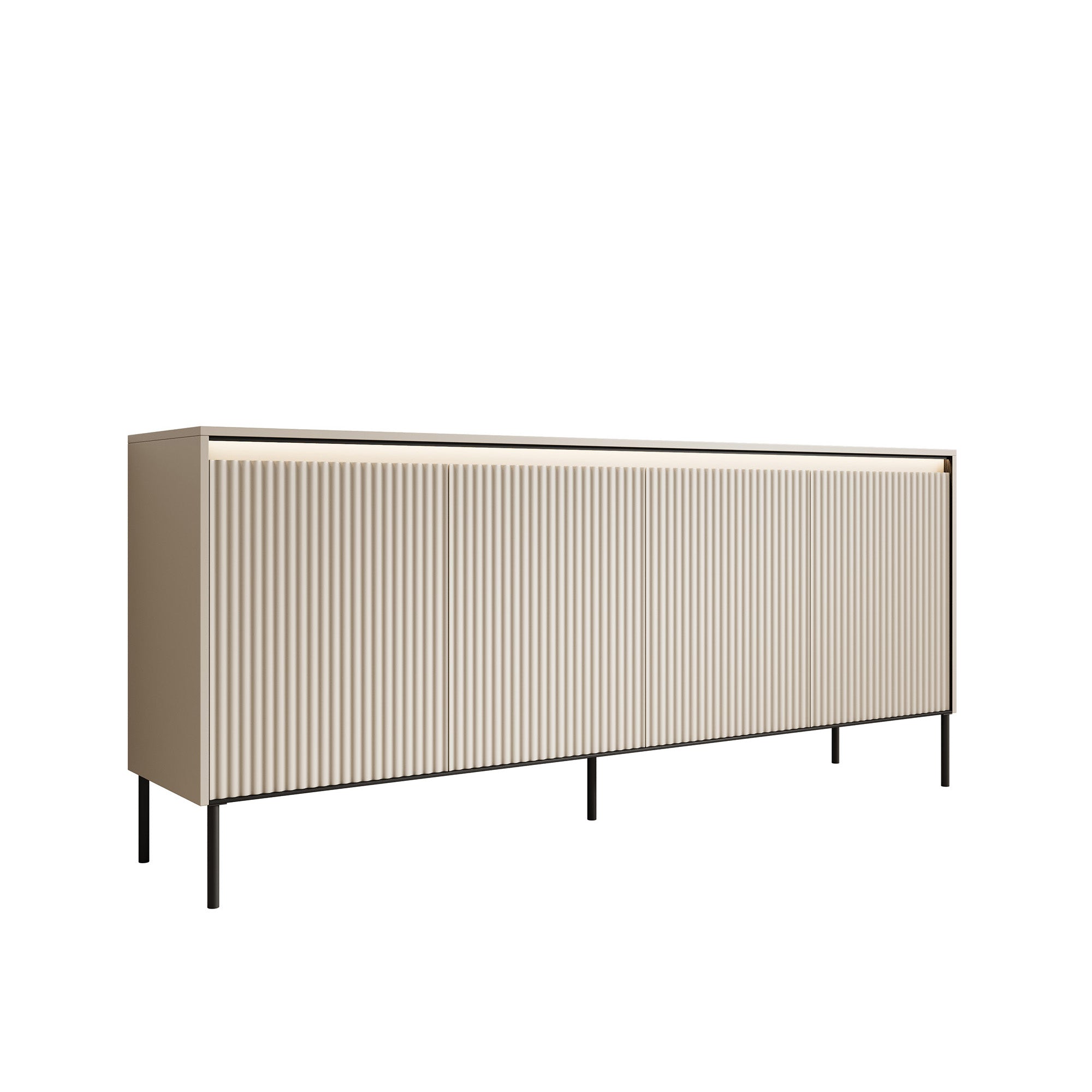 Timoteo - Dressoir - Beige - 193x40x83 cm