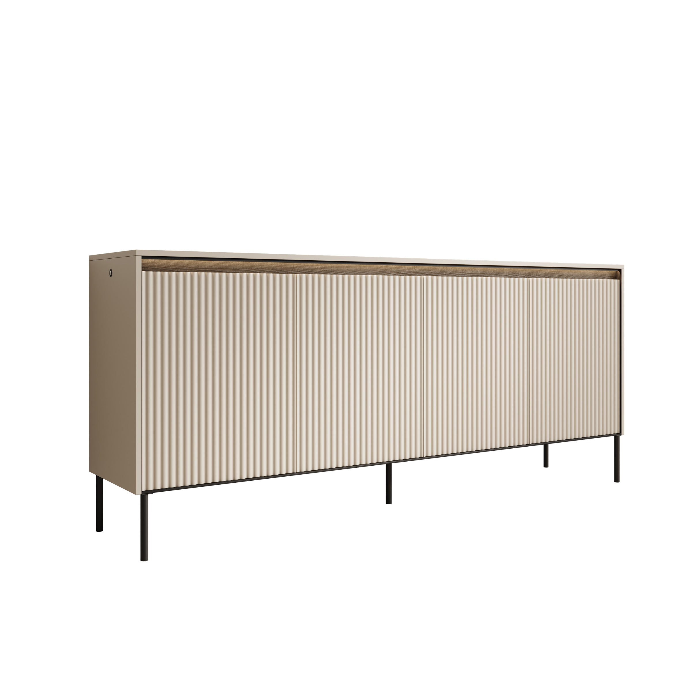 Timoteo - Dressoir - Beige - 193x40x83 cm
