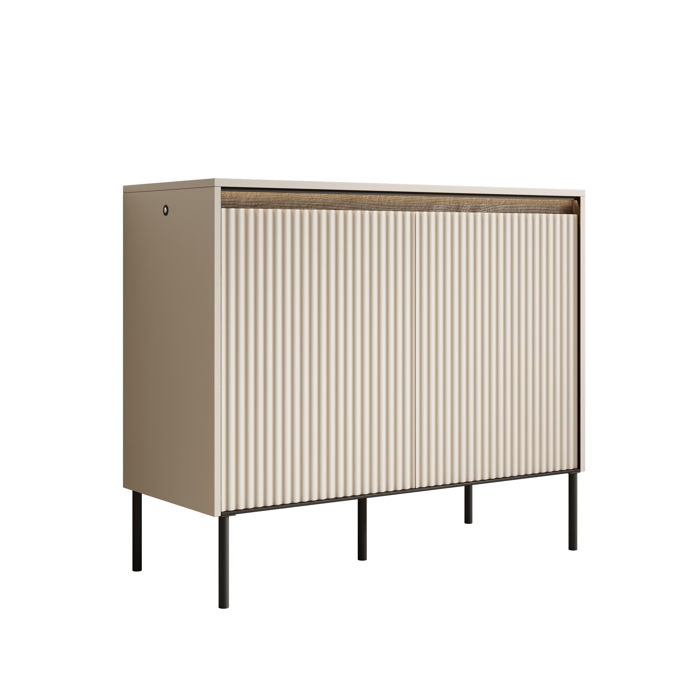 Timoteo - Dressoir - Beige - 98x40x83 cm