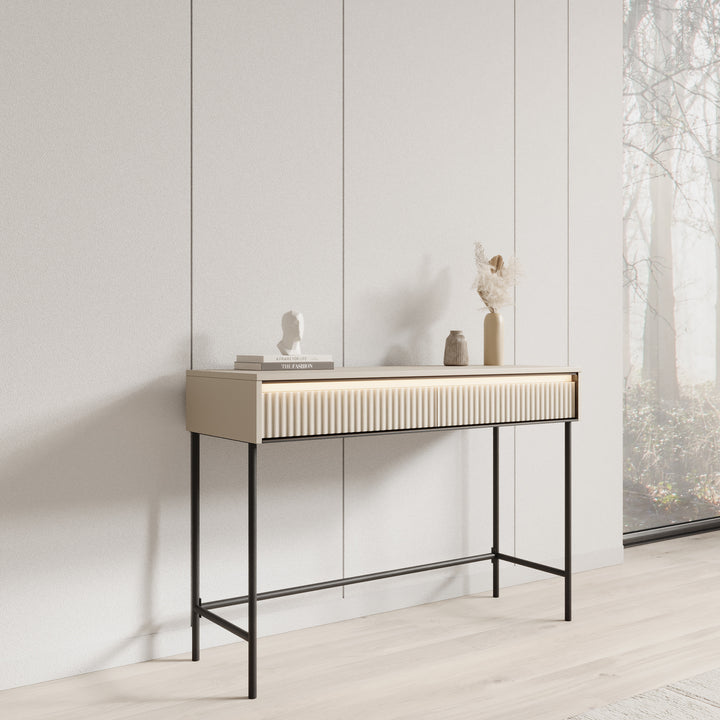 Timoteo - Kaptafel - Beige - 112x40x78 cm