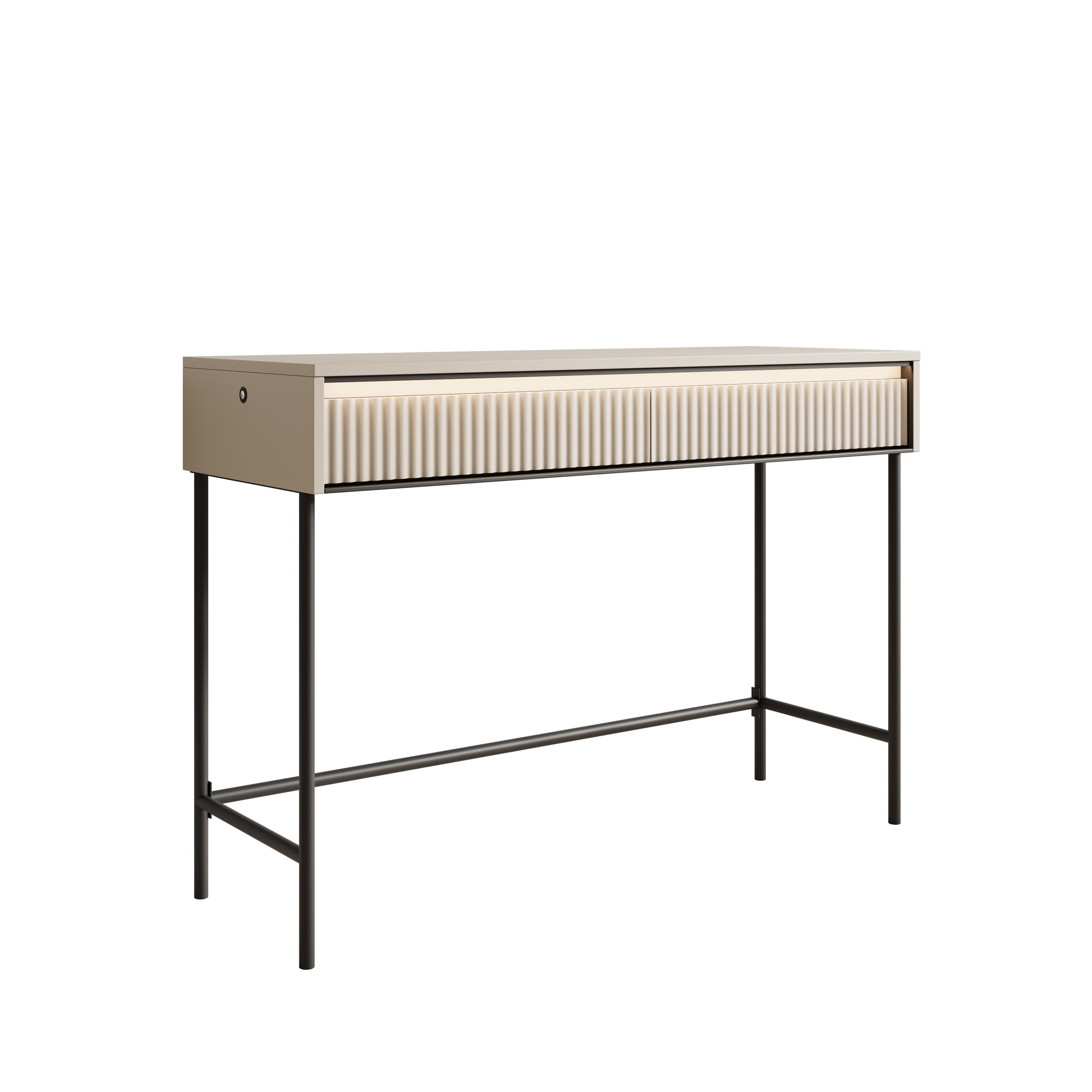 Timoteo - Kaptafel - Beige - 112x40x78 cm