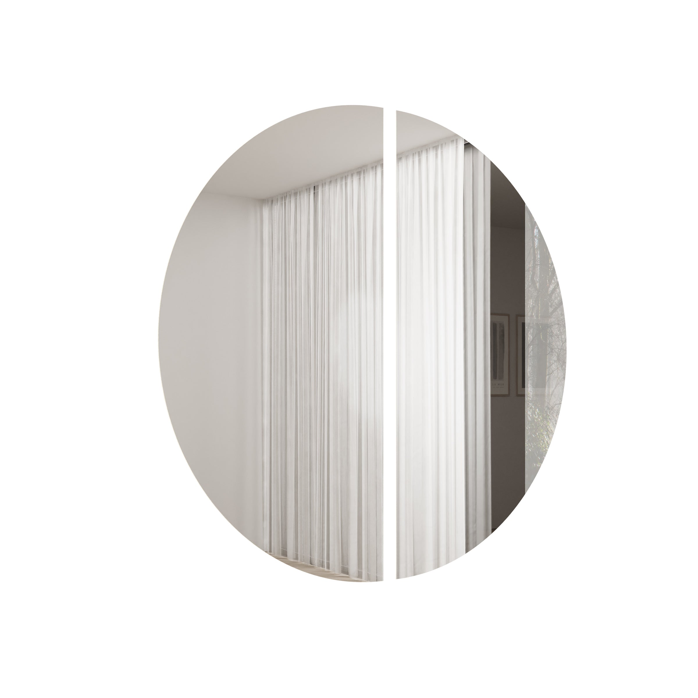 Timoteo - Spiegel met verlichting - Beige - 45x2x90 cm