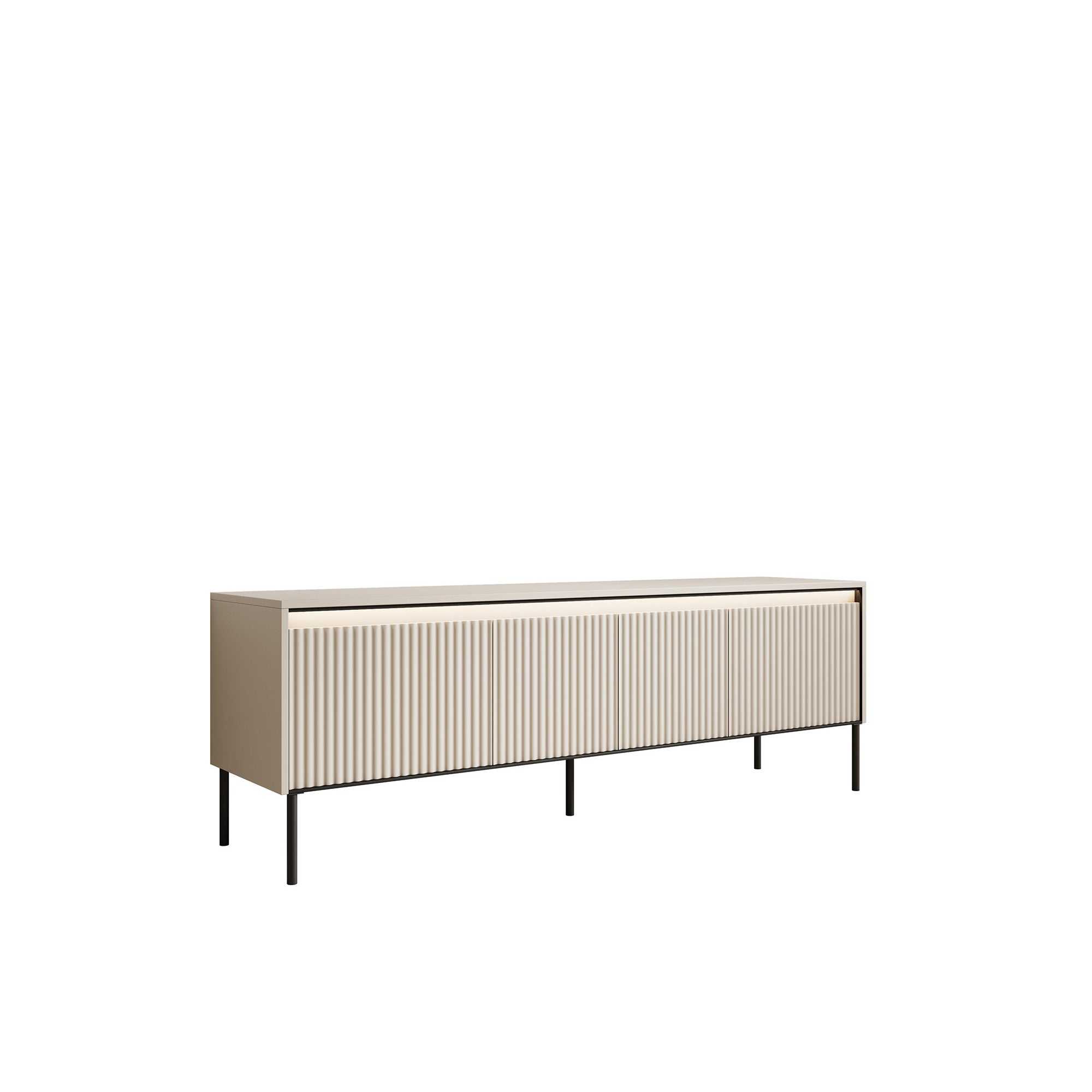 Timoteo - TV-Meubel - Beige  - 167x40x56 cm